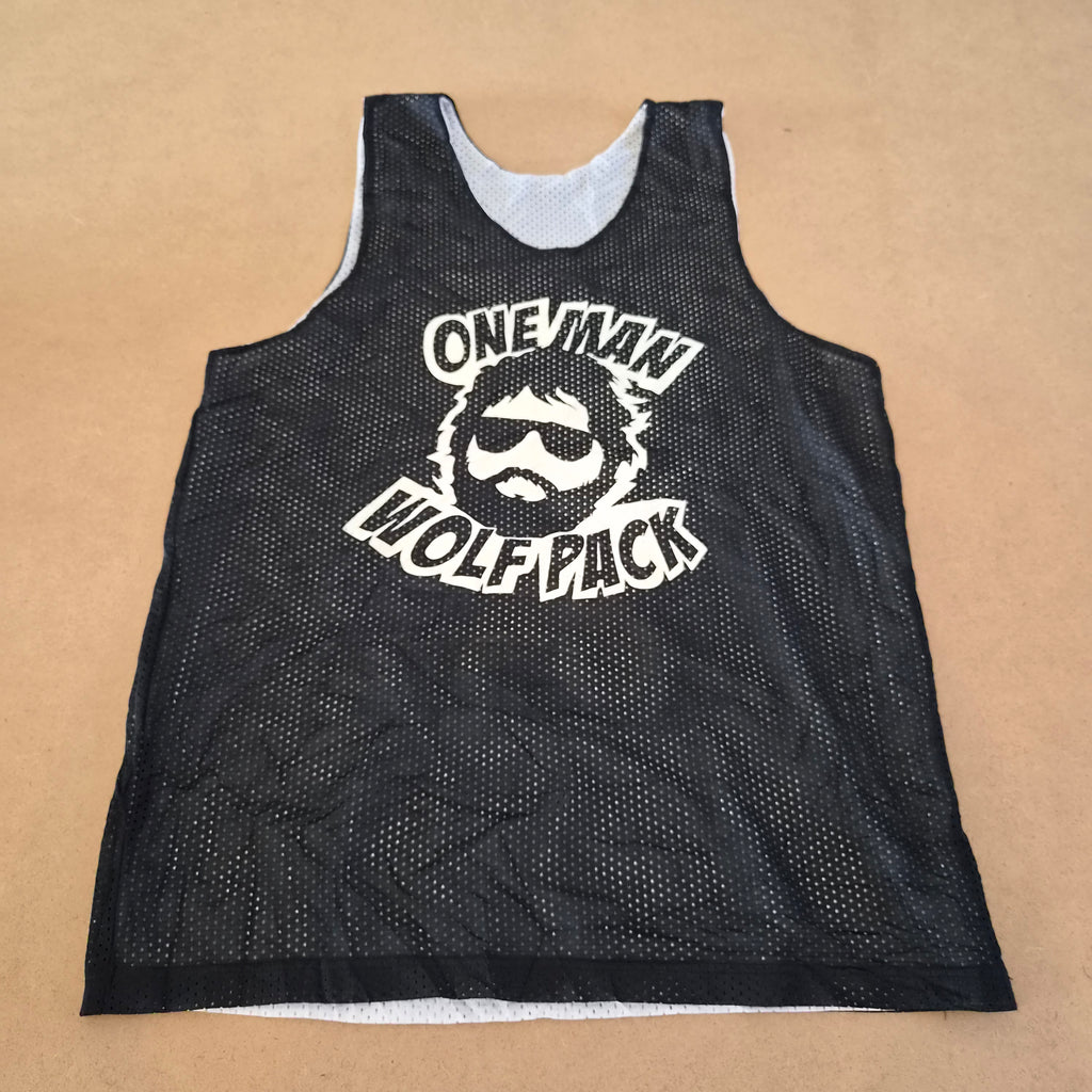 Maillot de basket réversible "One Man Wolf Pack" - A4 Taille L