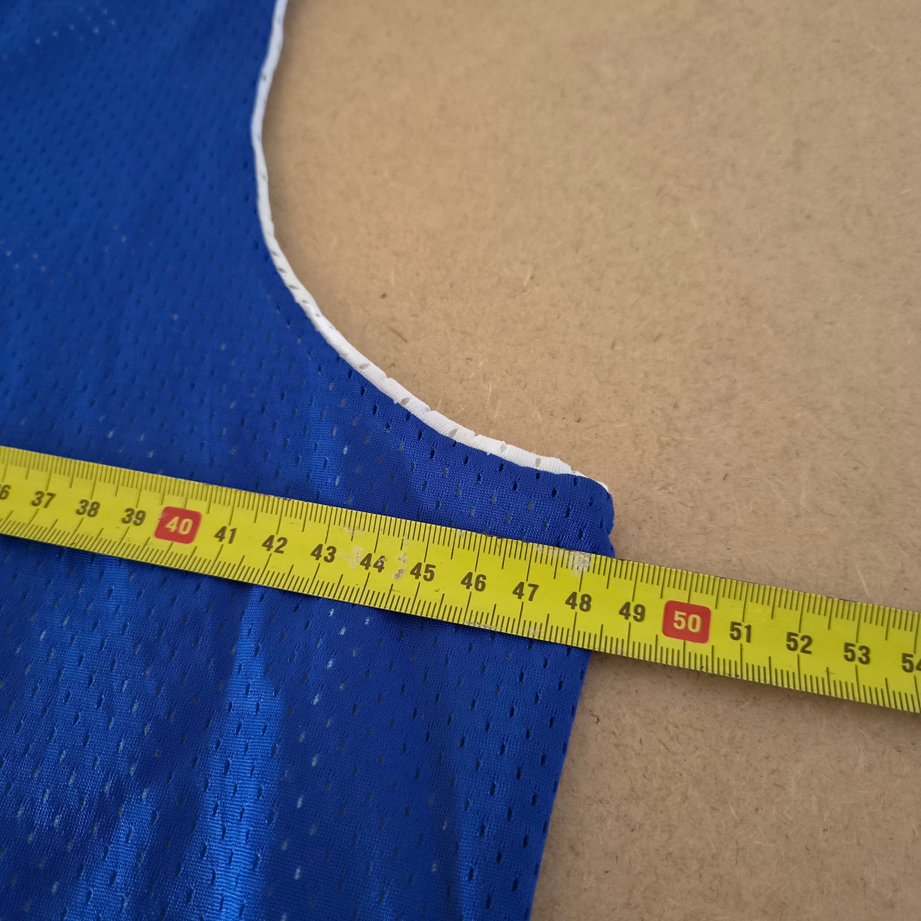 Maillot de basket réversible Eastbay Bleu/Blanc - Taille XL