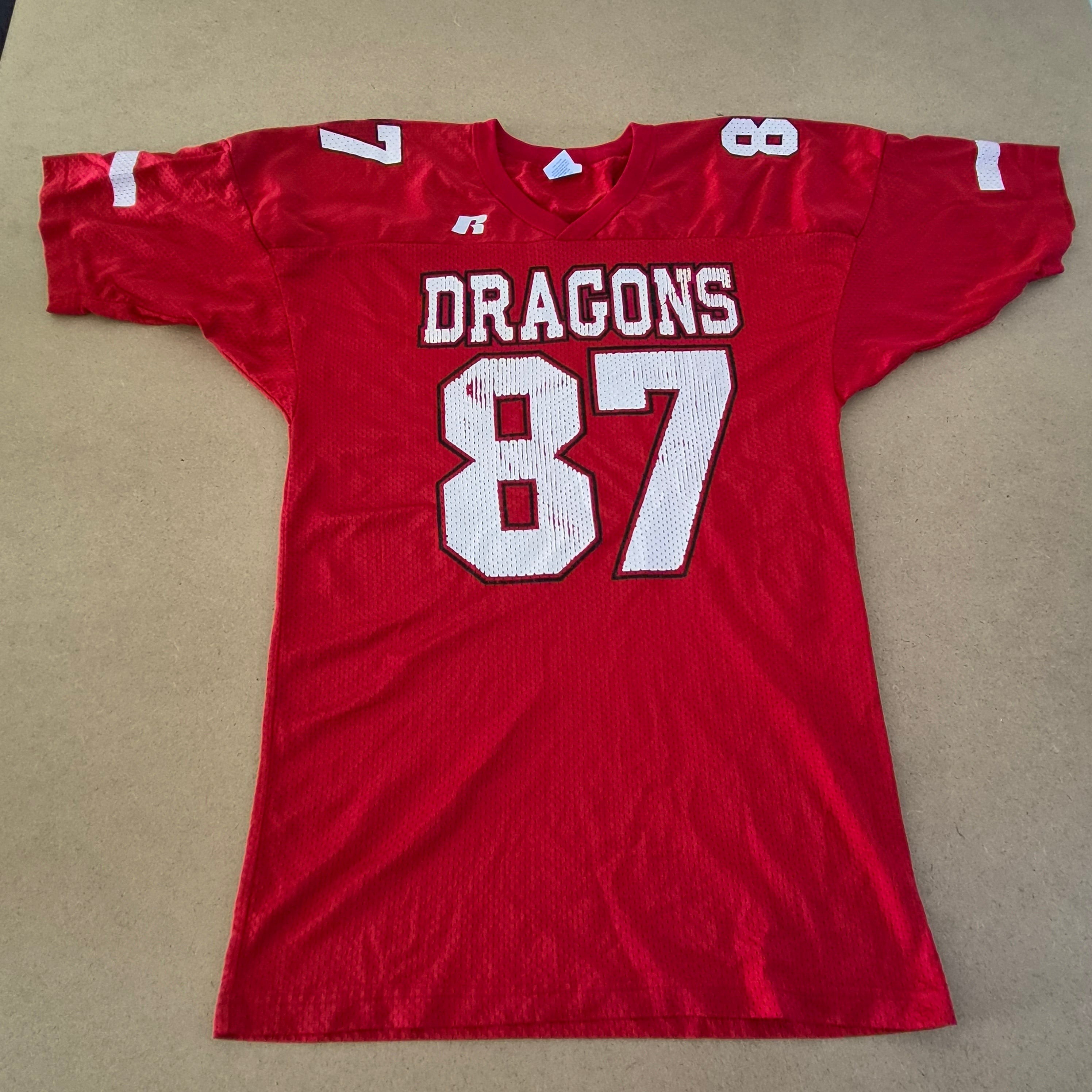 Maillot de football américain Dragons #87 - Russell Athletic Taille L