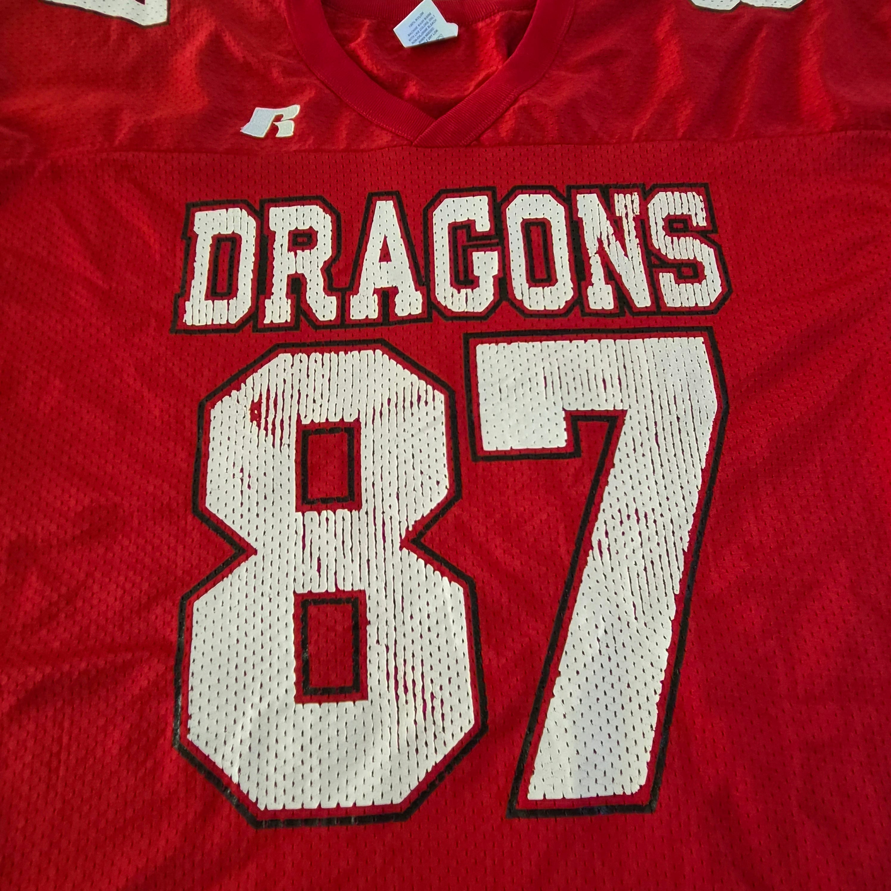 Maillot de football américain Dragons #87 - Russell Athletic Taille L