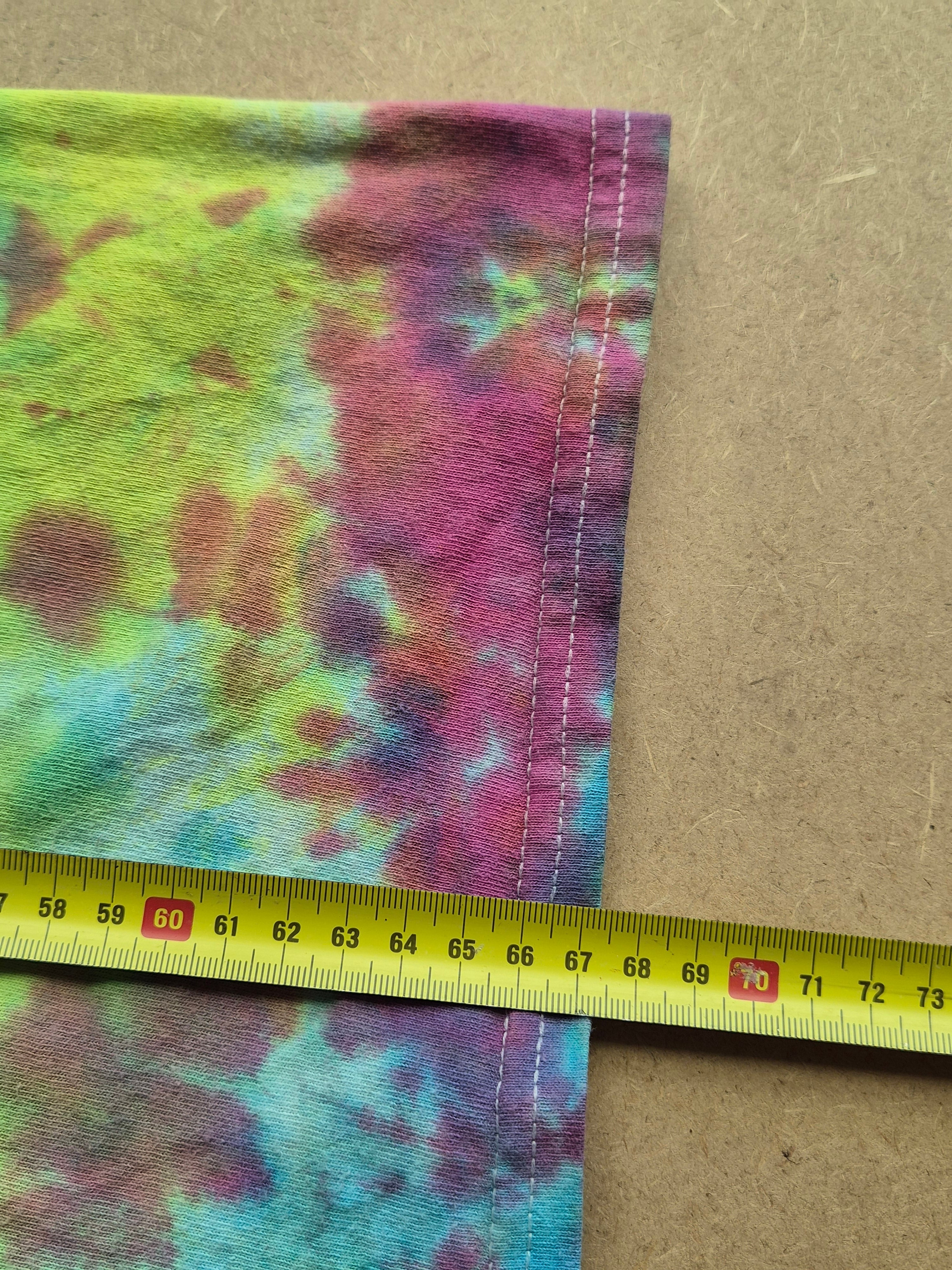 T-Shirt Tie-Dye Spirale Multicolore vintage - Taille S