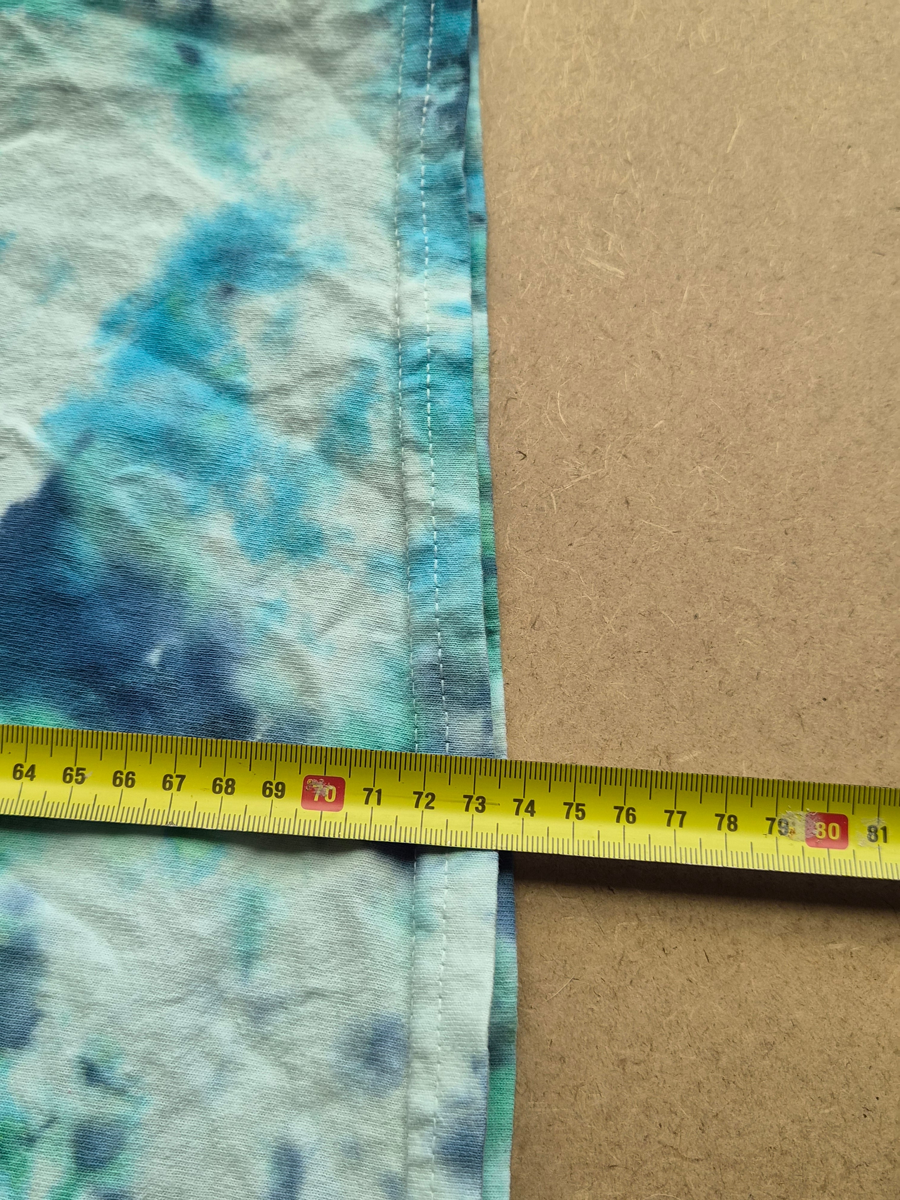 T-Shirt Tie-Dye Knight of the Day Hanes vintage - Taille XL