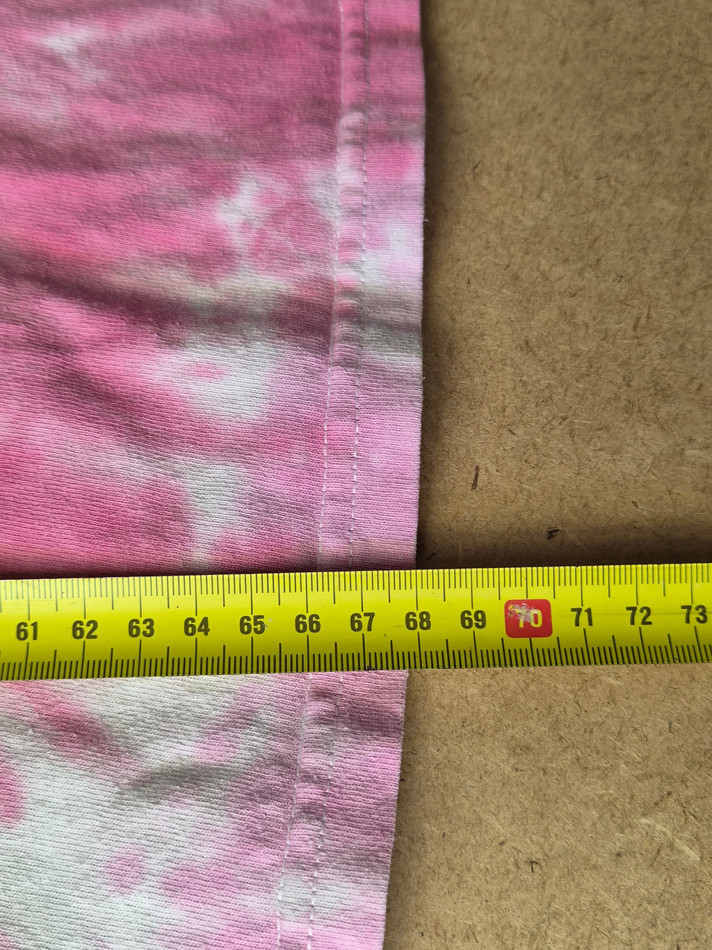 T-Shirt vintage Tie-Dye Rose graphics - Taille M