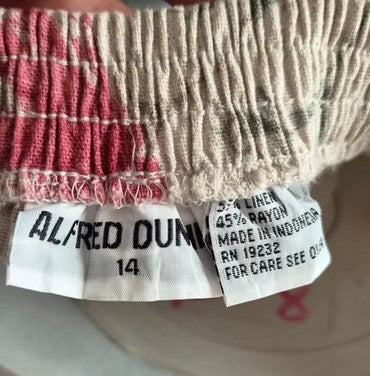 Jupe midi florale Alfred Dunner - vue de face