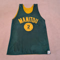 Maillot de basket vintage Russell Athletic « Manitou » #2 Taille M