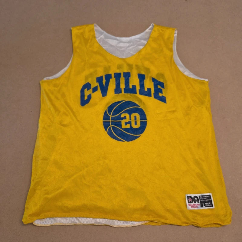 Maillot de basket vintage Don Alleson Athletic « C-Ville » #20 Taille L