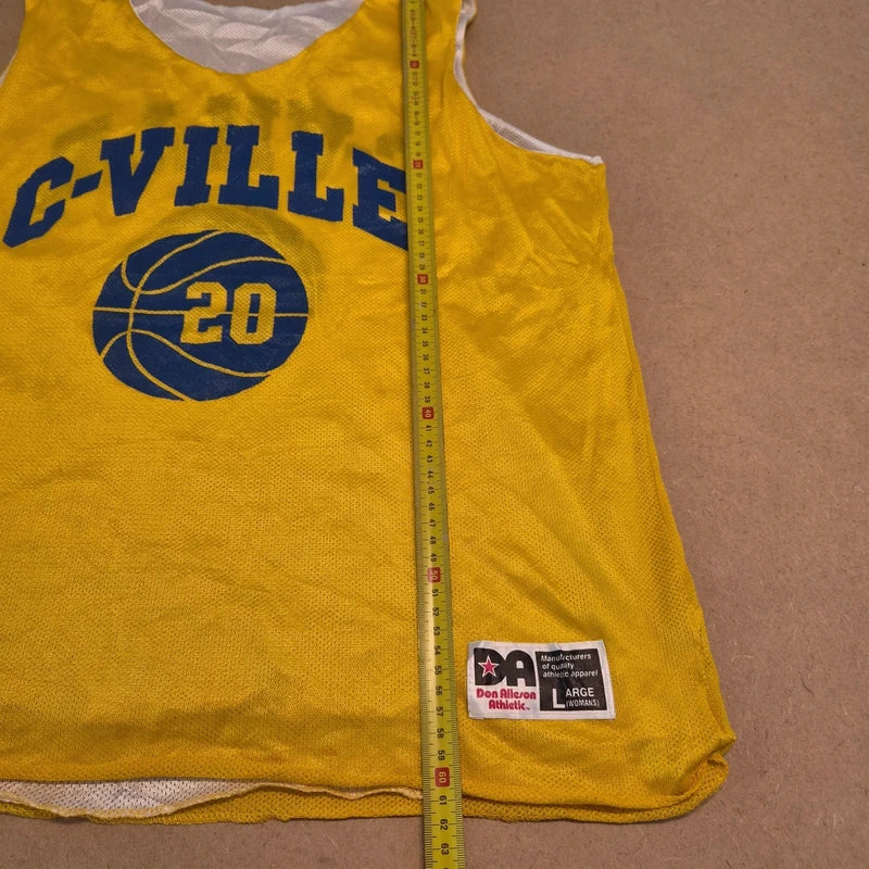 Maillot de basket vintage Don Alleson Athletic « C-Ville » #20 Taille L