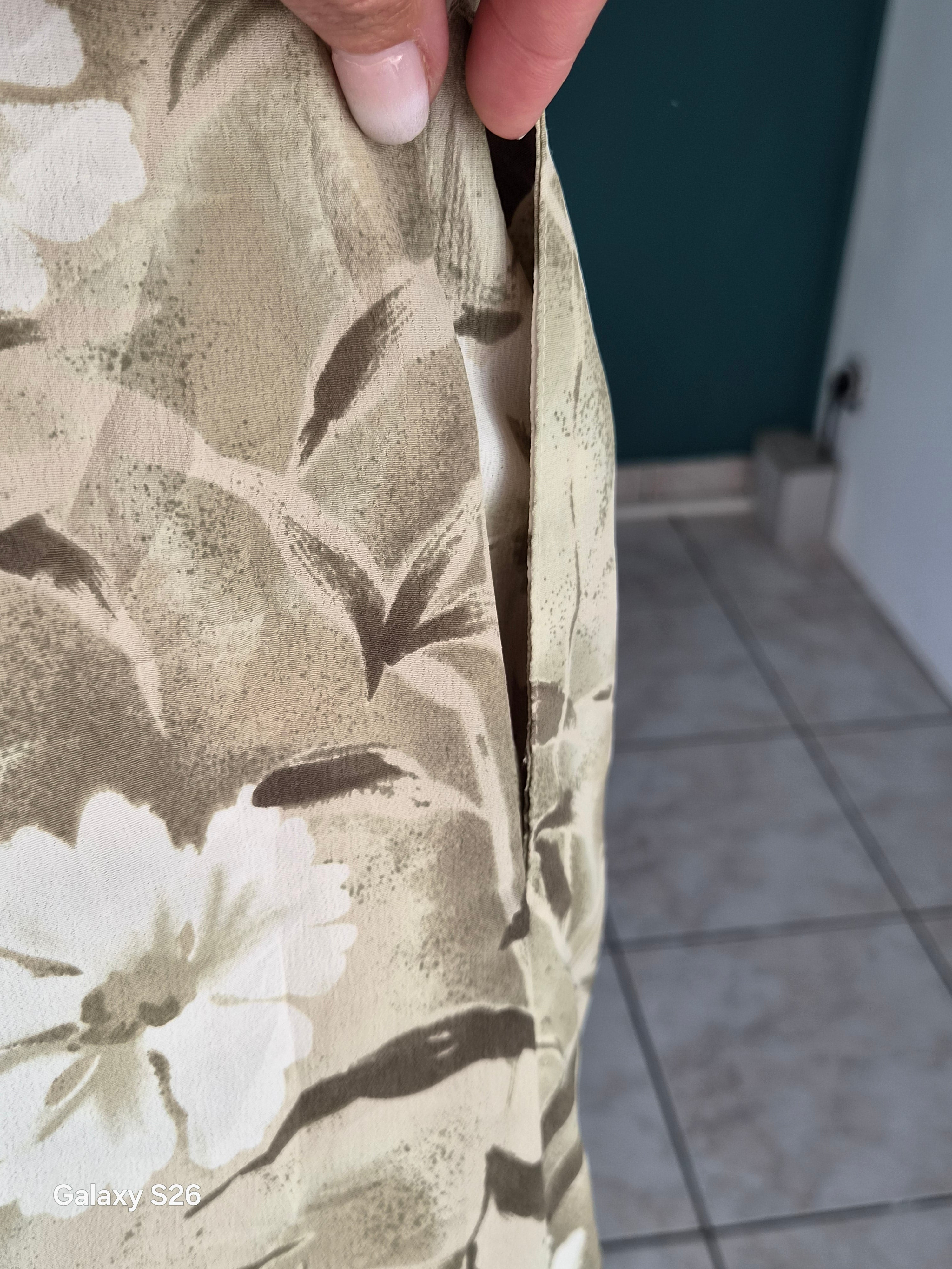 Jupe Mi-Longue Florale Alfred Dunner — Taille 18W FR 50/52