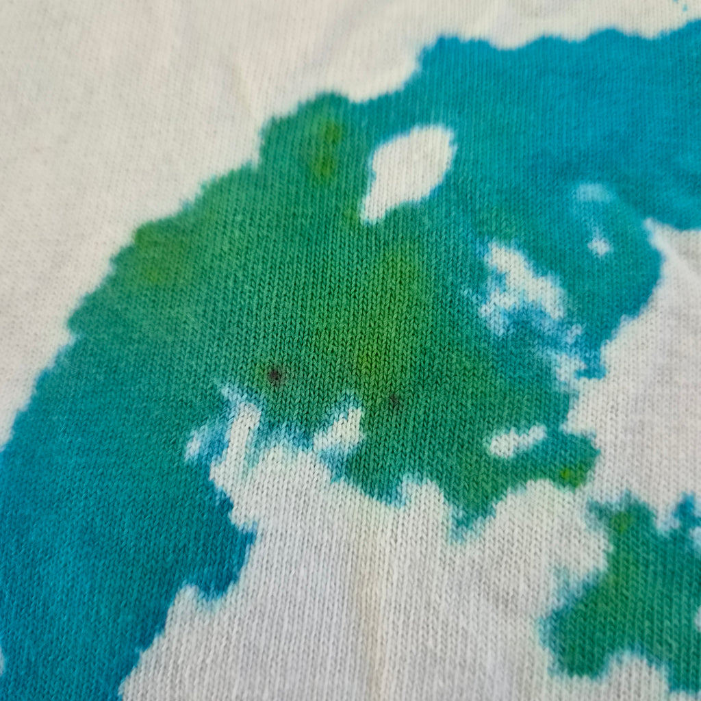 T-Shirt Tie-Dye Bleu et Vert GILDAN – Taille M