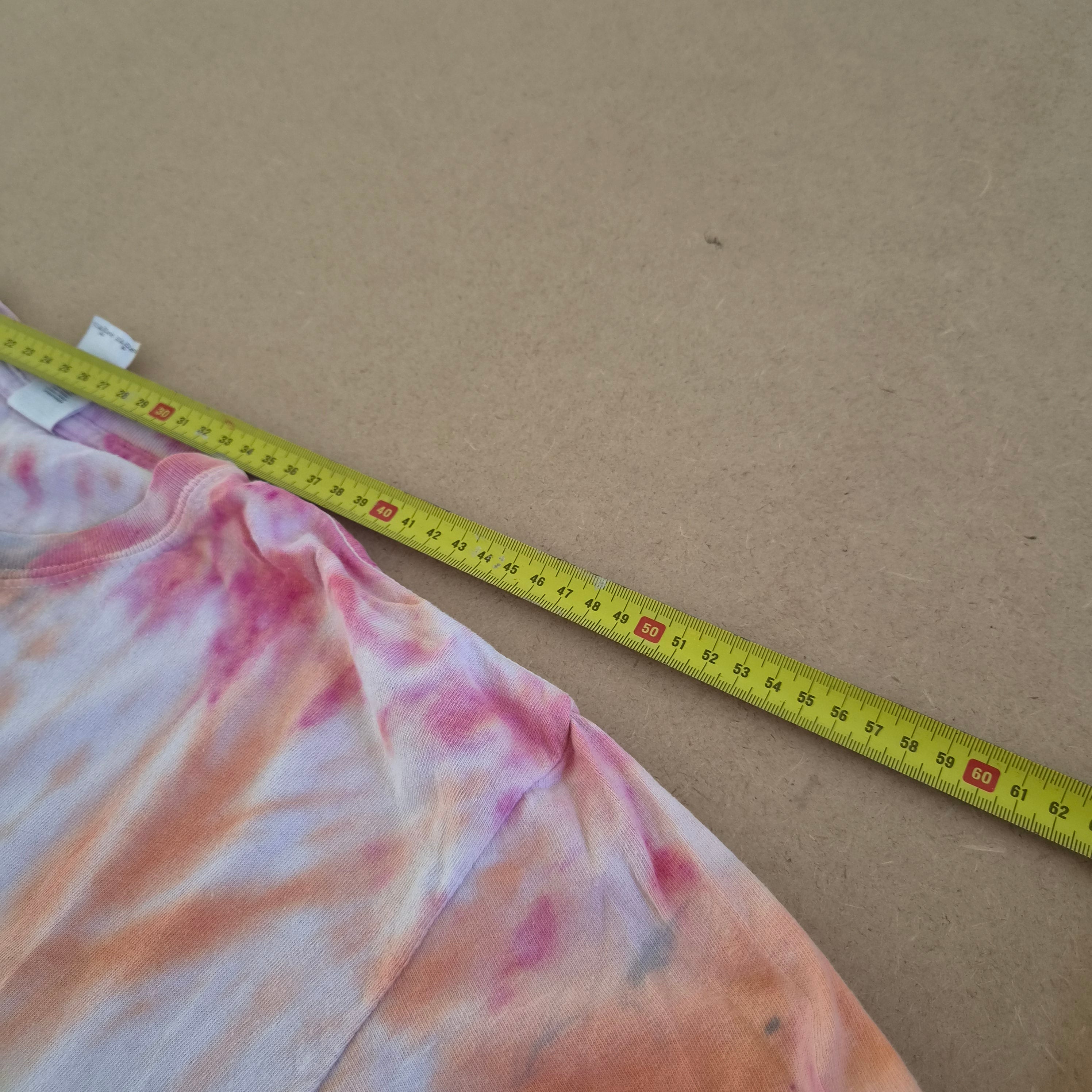 T-Shirt Tie-Dye Spirale Multicolore GILDAN Heavy Cotton – Taille L