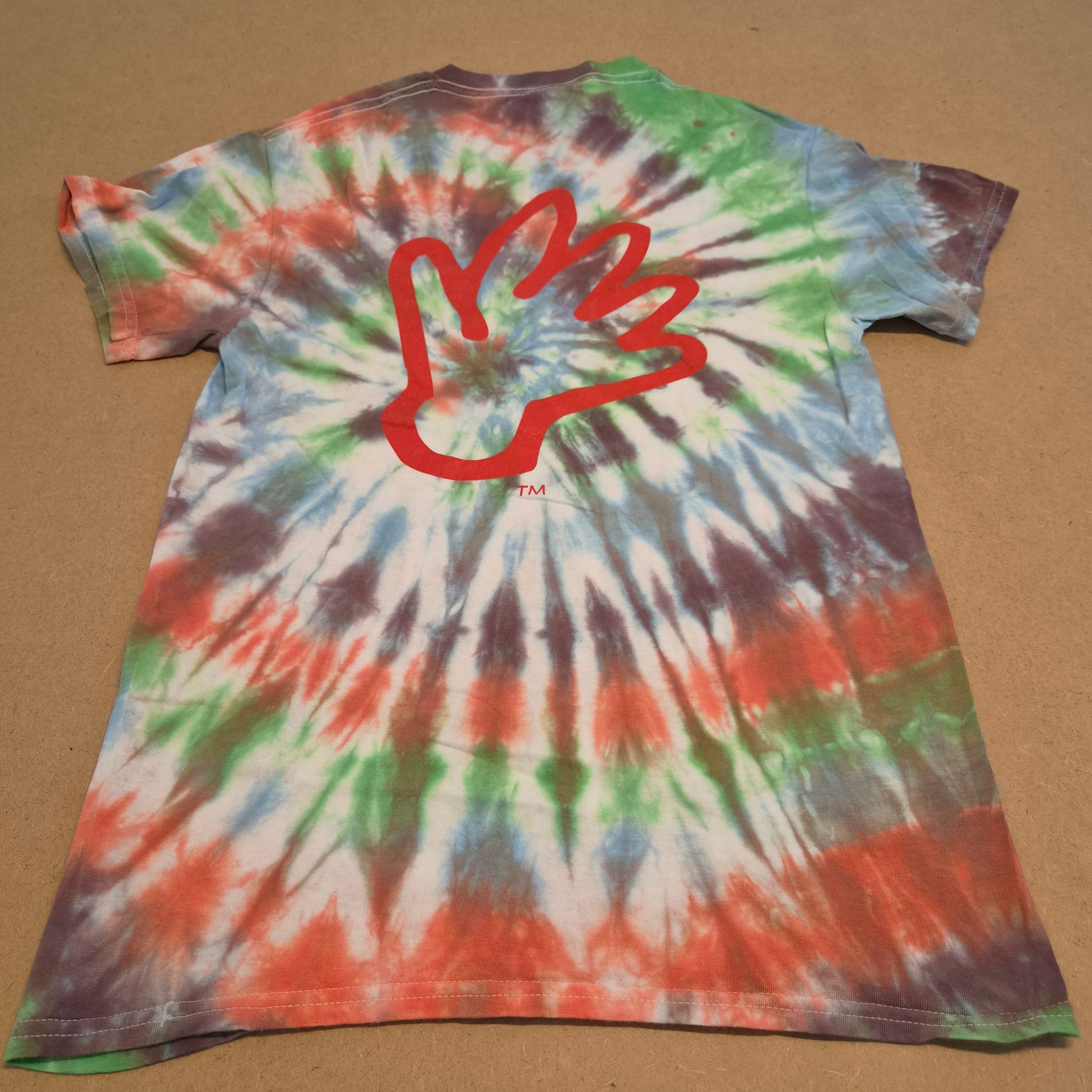 T-Shirt Tie-Dye Multicolore GILDAN Heavy Cotton "HAV life" – Taille S
