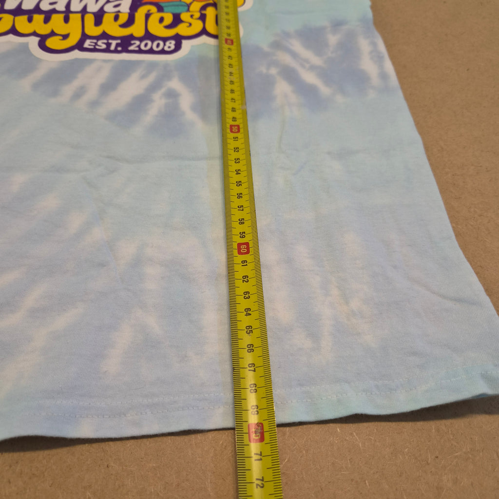 T-Shirt Tie-Dye Vintage "Wawa Hoagiefest" FRUIT OF THE LOOM – Taille M