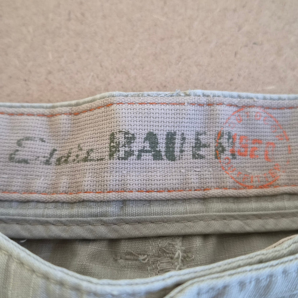 Short Cargo Ripstop Vert Sauge "Eddie Bauer" – Style Gorpcore / Outdoor – Taille US 36 (XL)