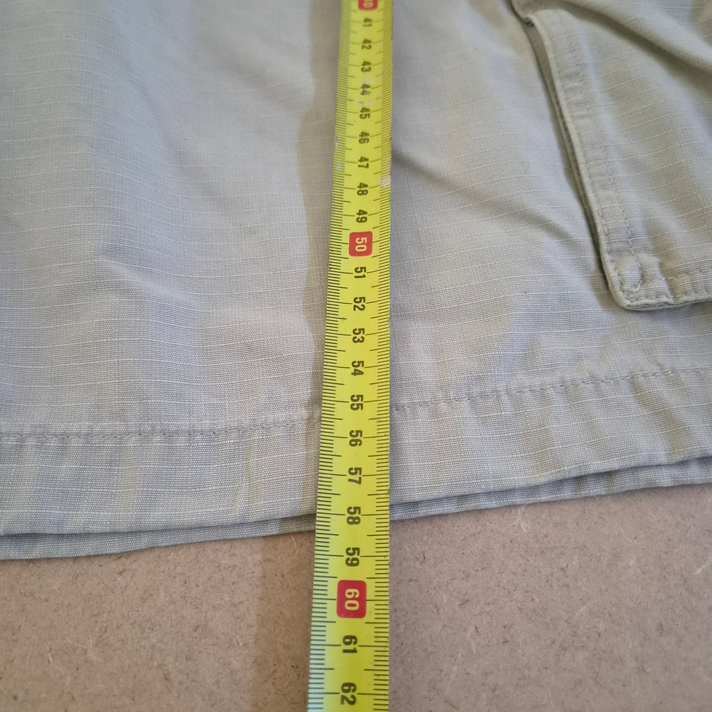 Short Cargo Ripstop Vert Sauge "Eddie Bauer" – Style Gorpcore / Outdoor – Taille US 36 (XL)