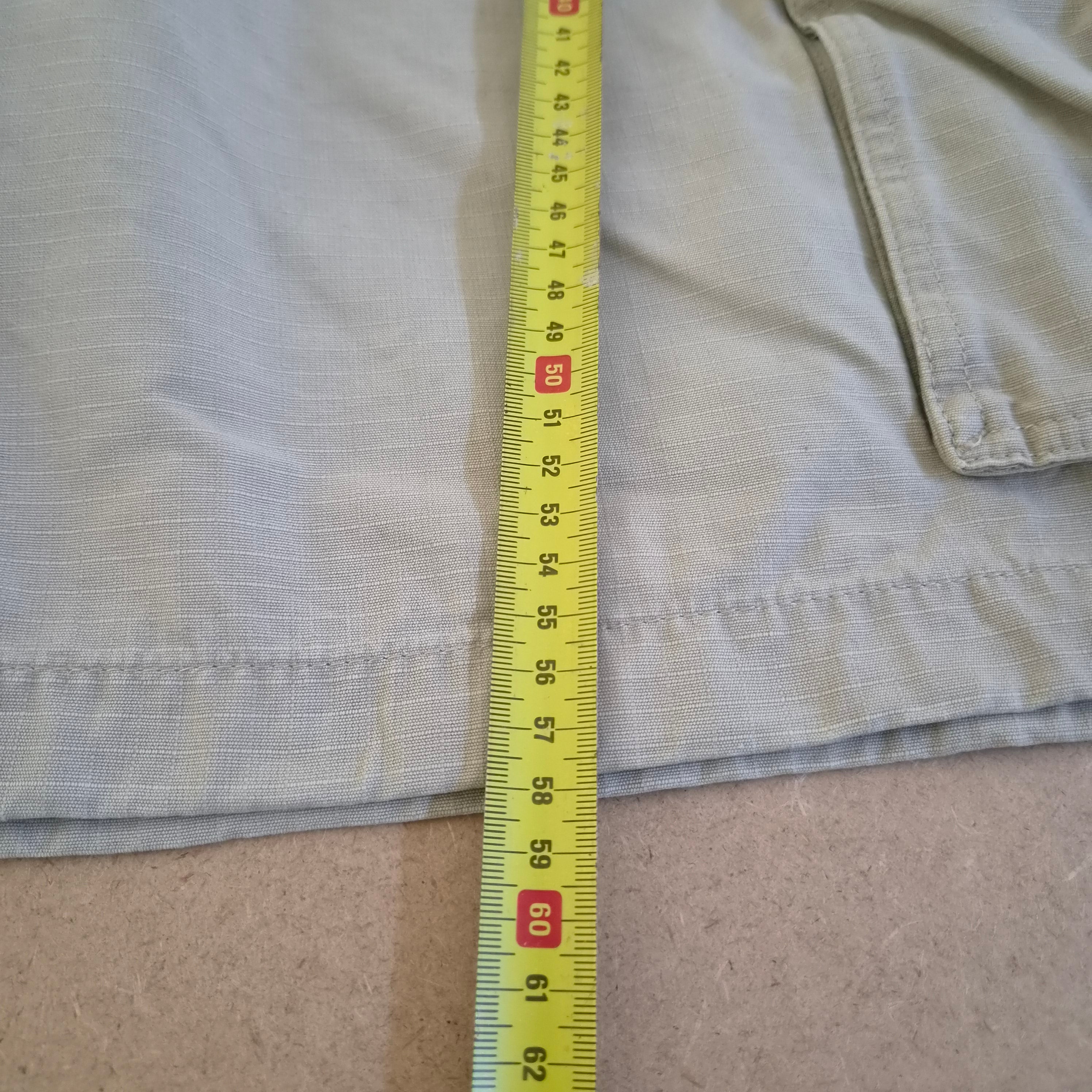 Short Cargo Ripstop Vert Sauge "Eddie Bauer" – Style Gorpcore / Outdoor – Taille US 36 (XL)