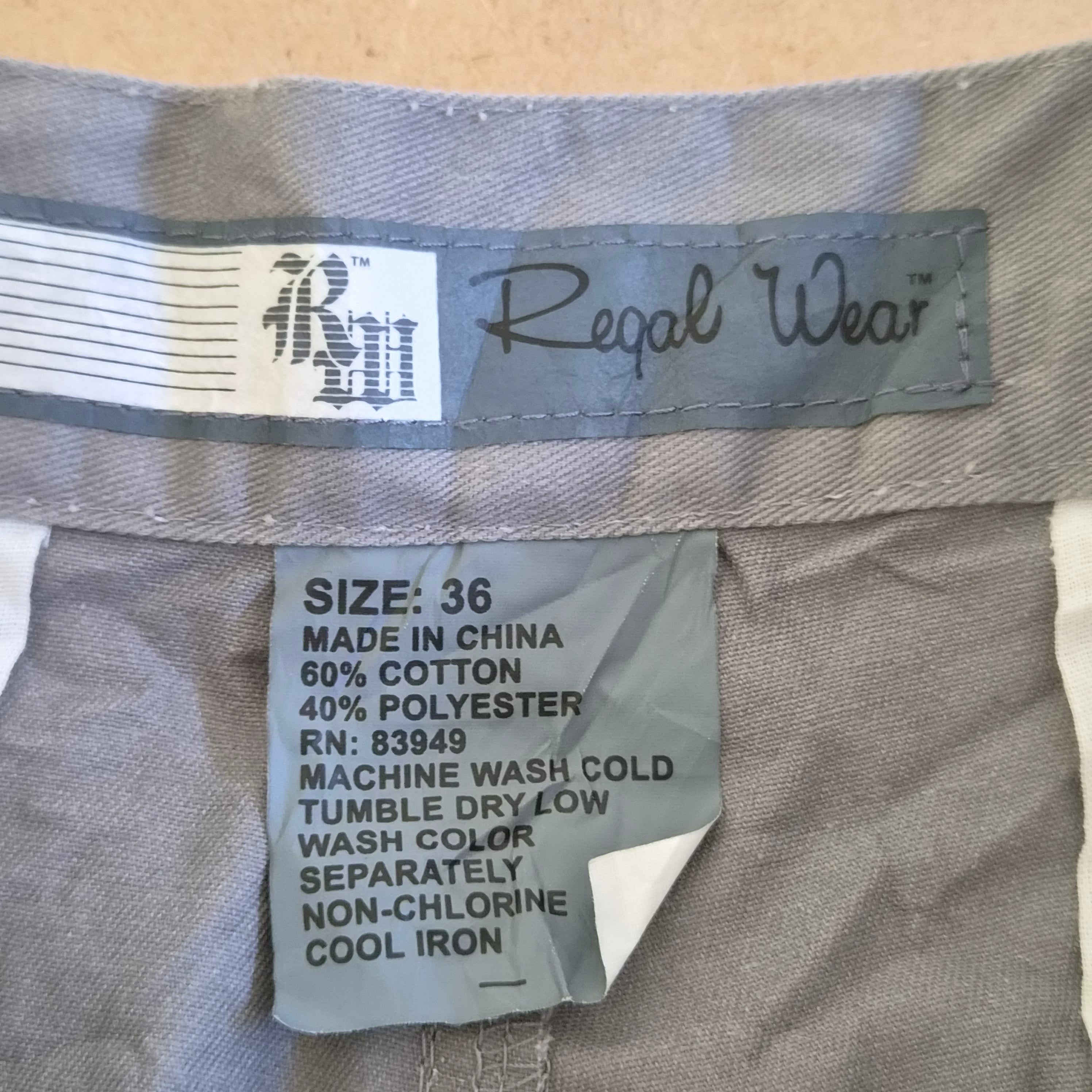 Short Cargo Vintage "Regal Wear" – Style Streetwear Y2K / Skate – Taille 36 (XL)