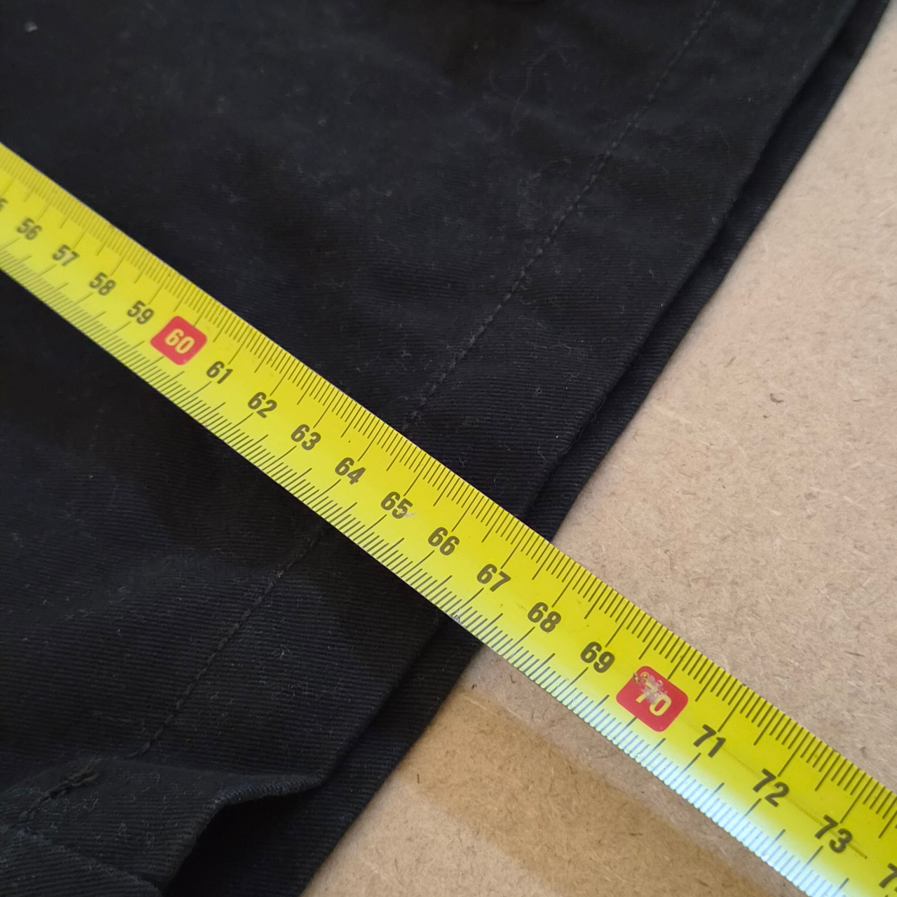 Short Cargo Baggy Noir "Pro 5 Los Angeles" – Heavyweight Streetwear – Taille 38 US 48FR