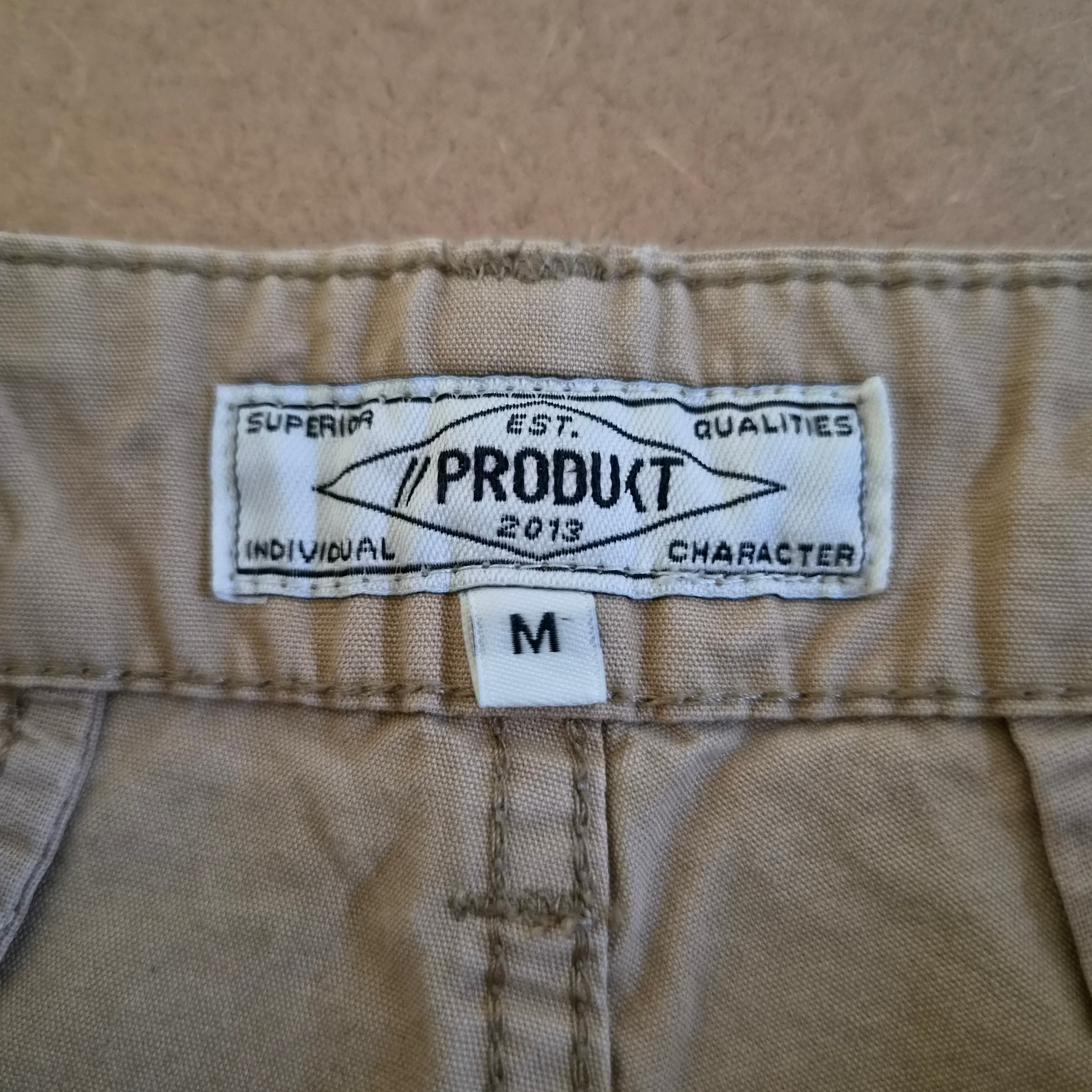 Short Cargo Beige Sable "Produkt" – Style Utility & Gorpcore – Taille M