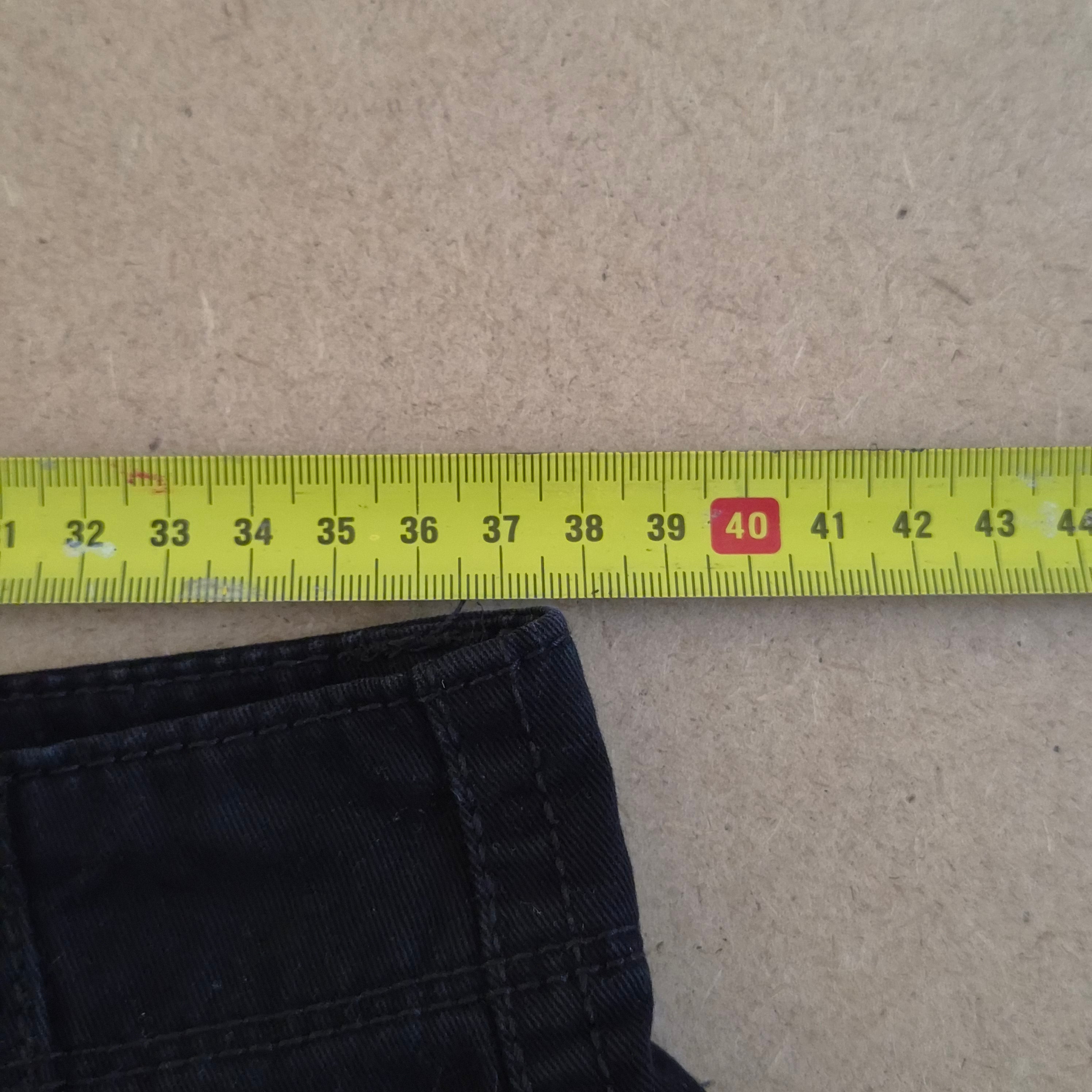Short Cargo Noir "Arizona Jean Co." – Style Streetwear / Y2K – Taille  US 28- 38FR
