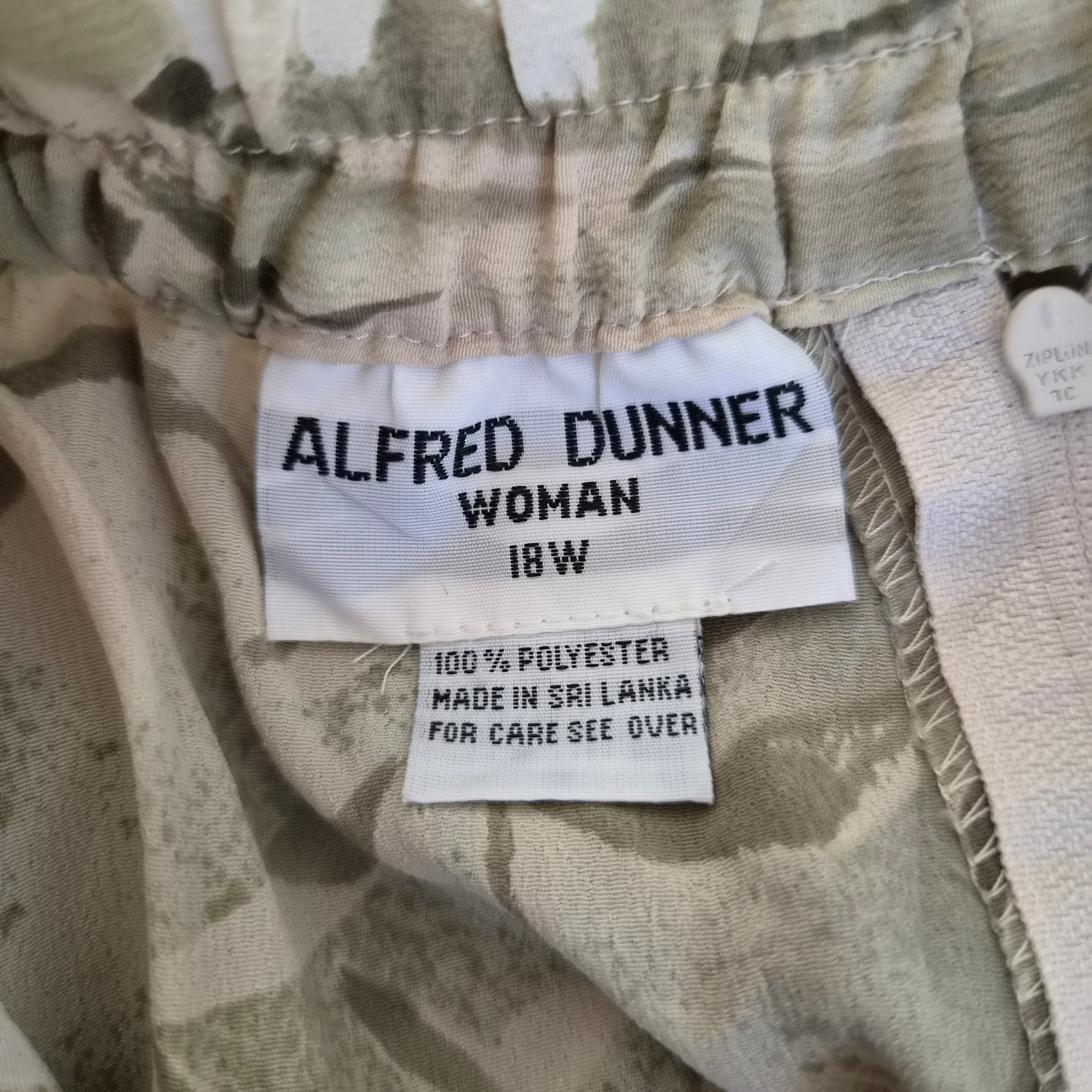 Jupe Mi-Longue Florale Alfred Dunner — Taille 18W FR 50/52