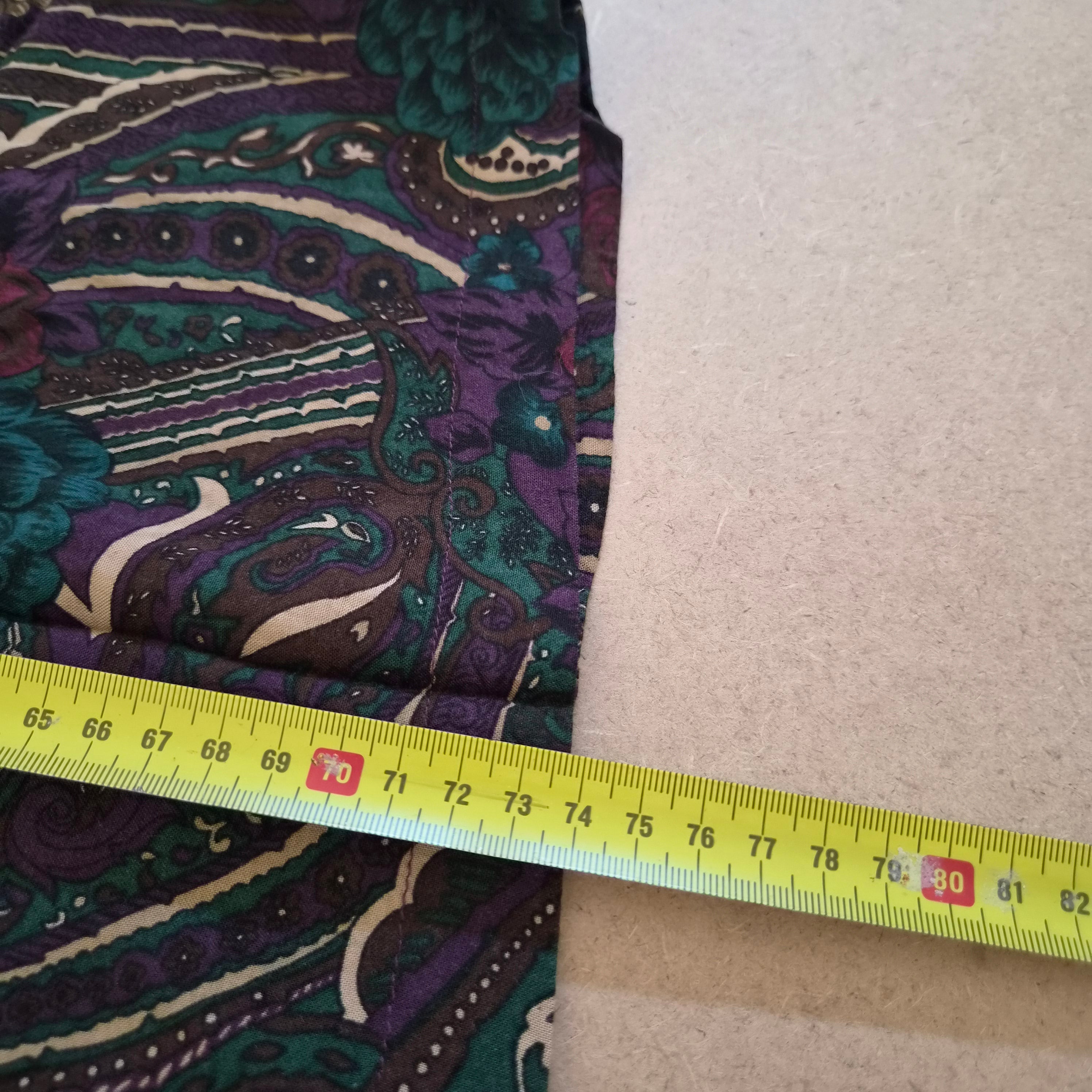 Jupe Vintage Paisley Sag Harbor Petite — 100% Rayonne — Taille M