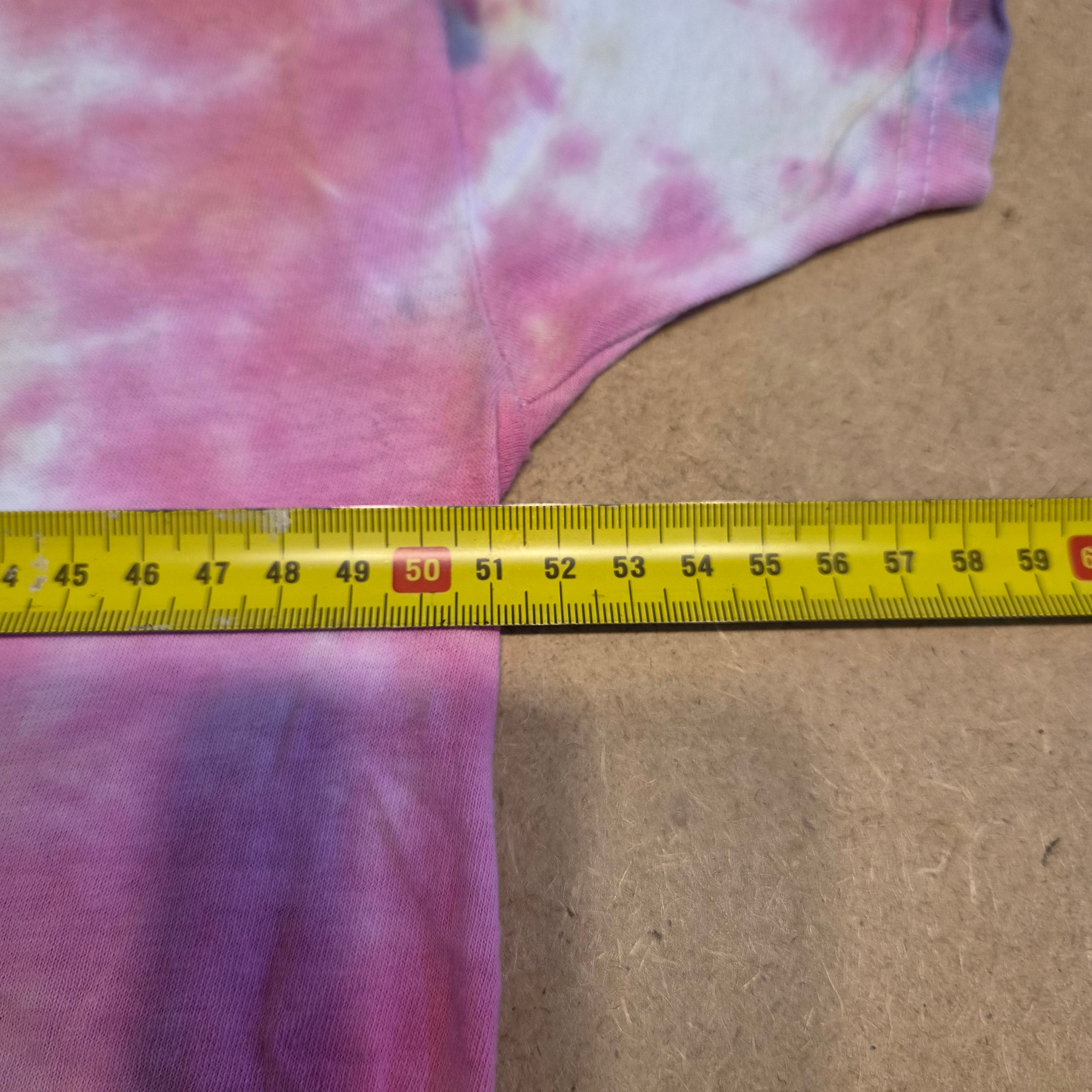 T-shirt Tie-Dye Spirale Multicolore Hanes — Taille L