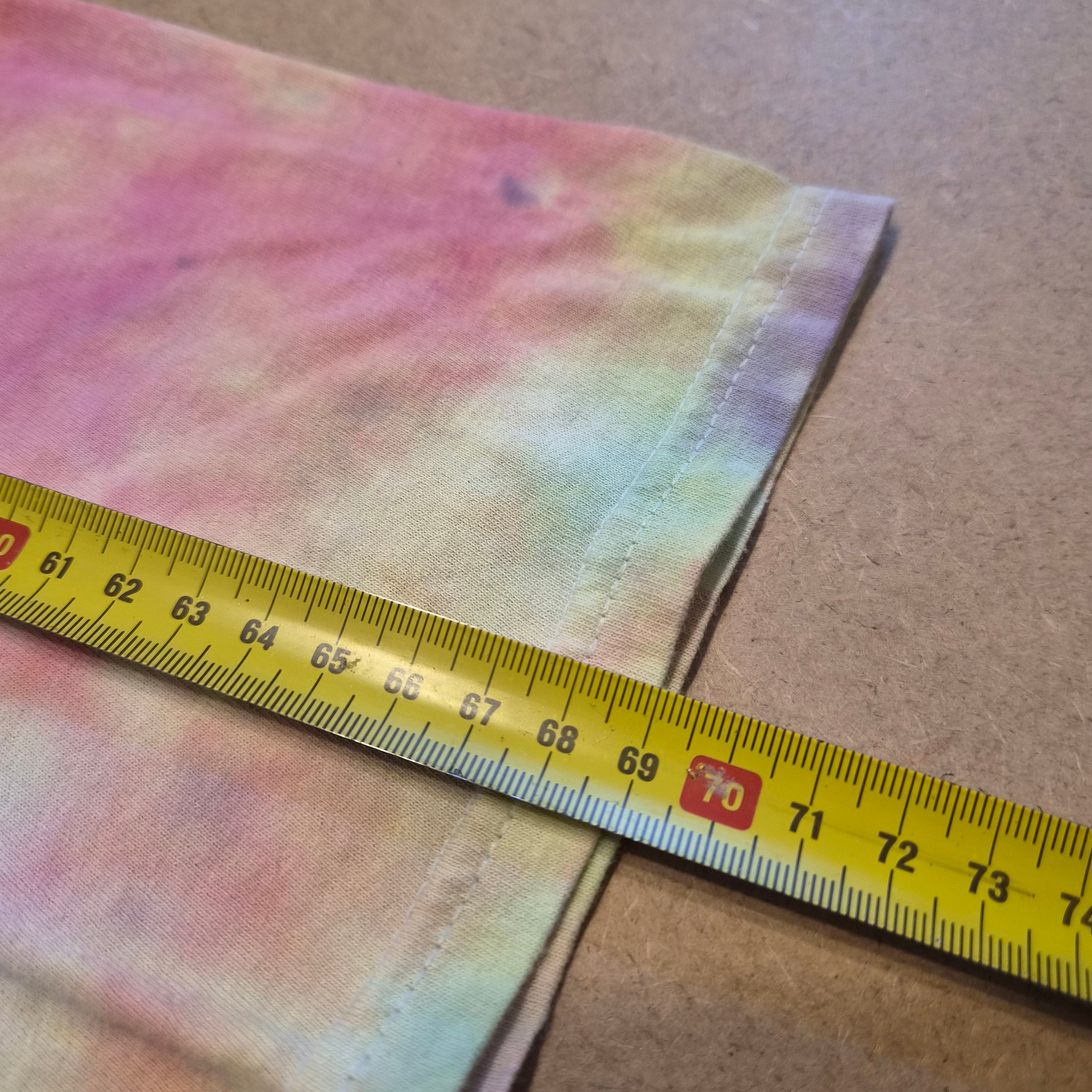T-shirt Tie-Dye Spirale Multicolore Hanes — Taille L