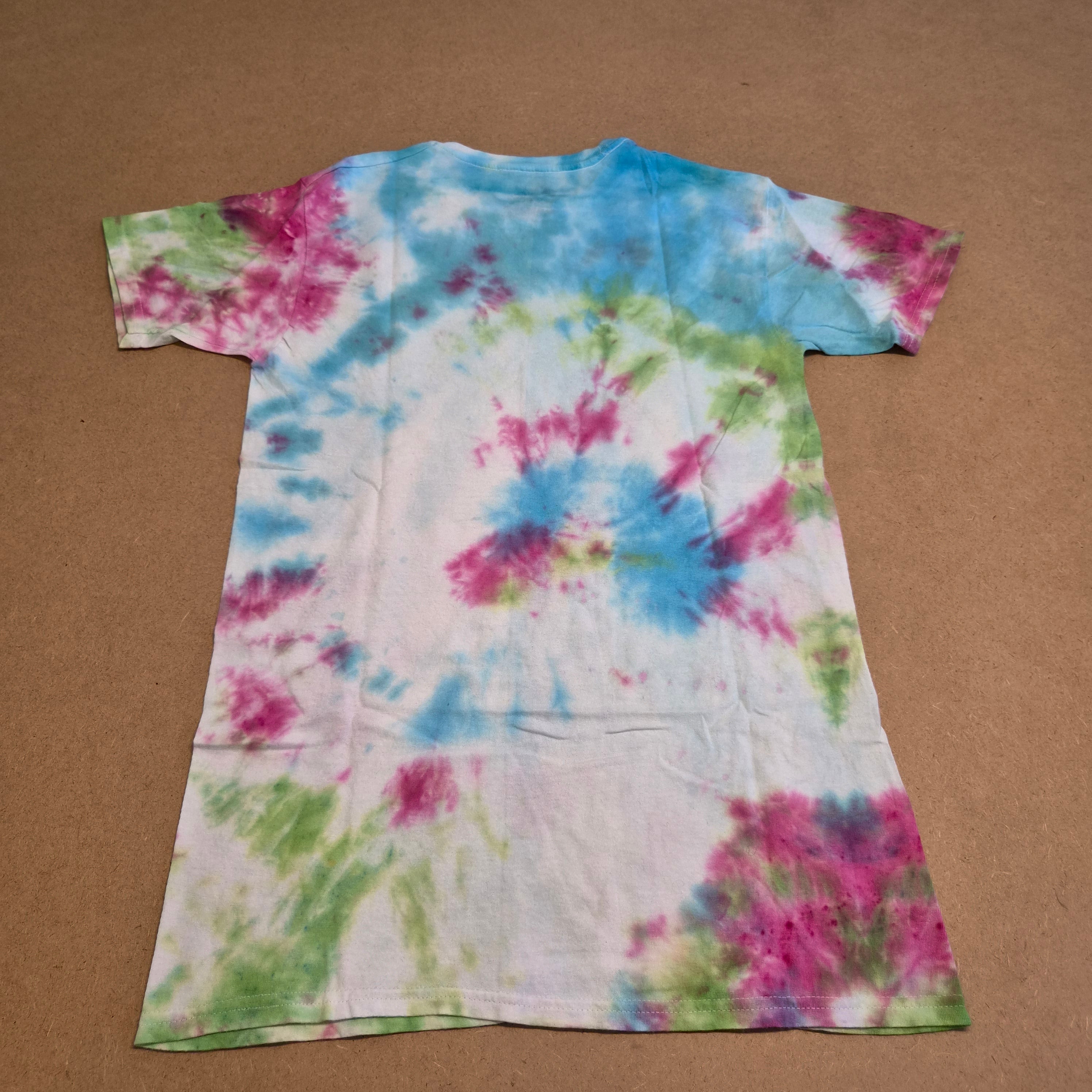 T-shirt Tie-Dye Spirale Pastel Hanes — Taille S