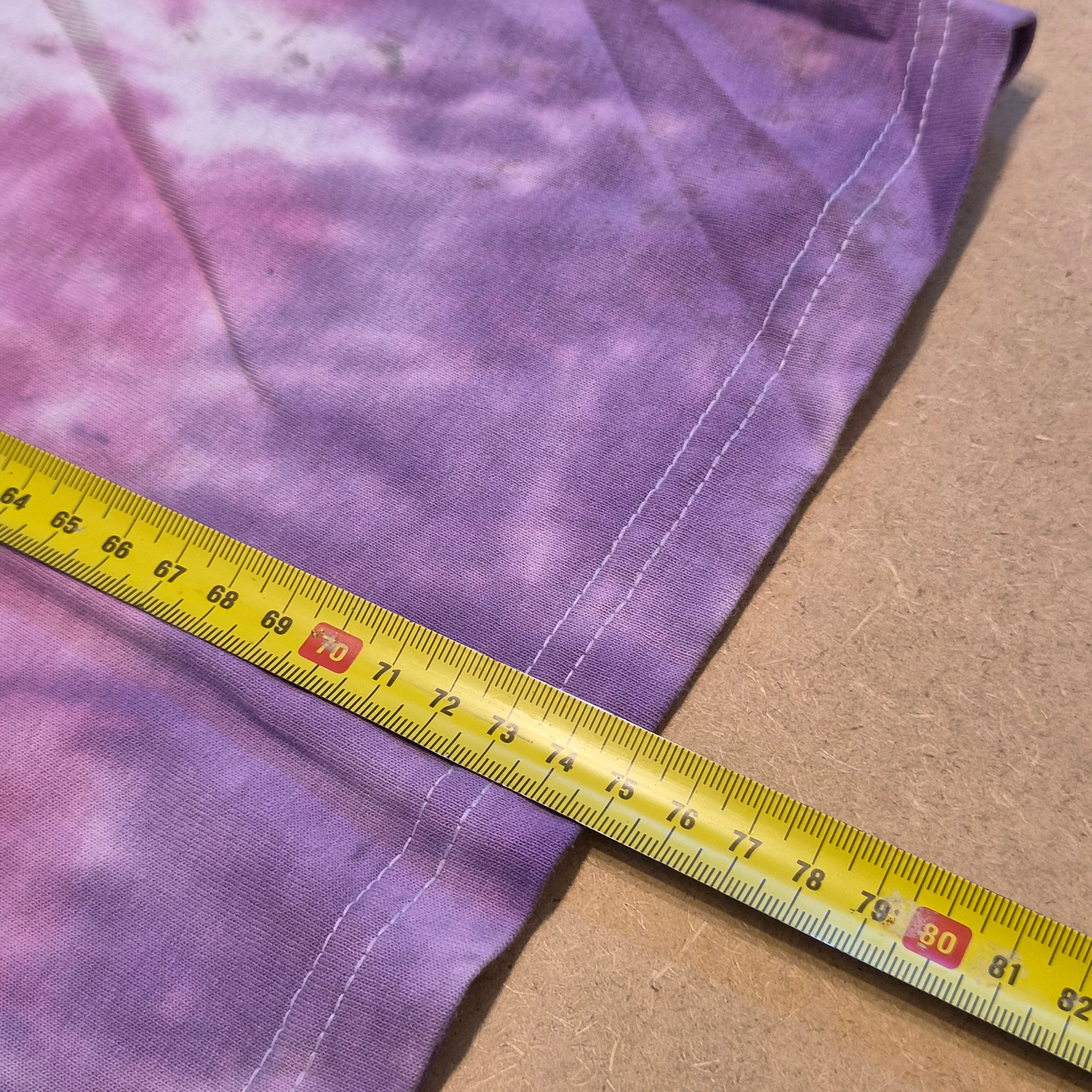 T-shirt Miami Beach PacSun Tie-Dye Noir/Violet — Taille M