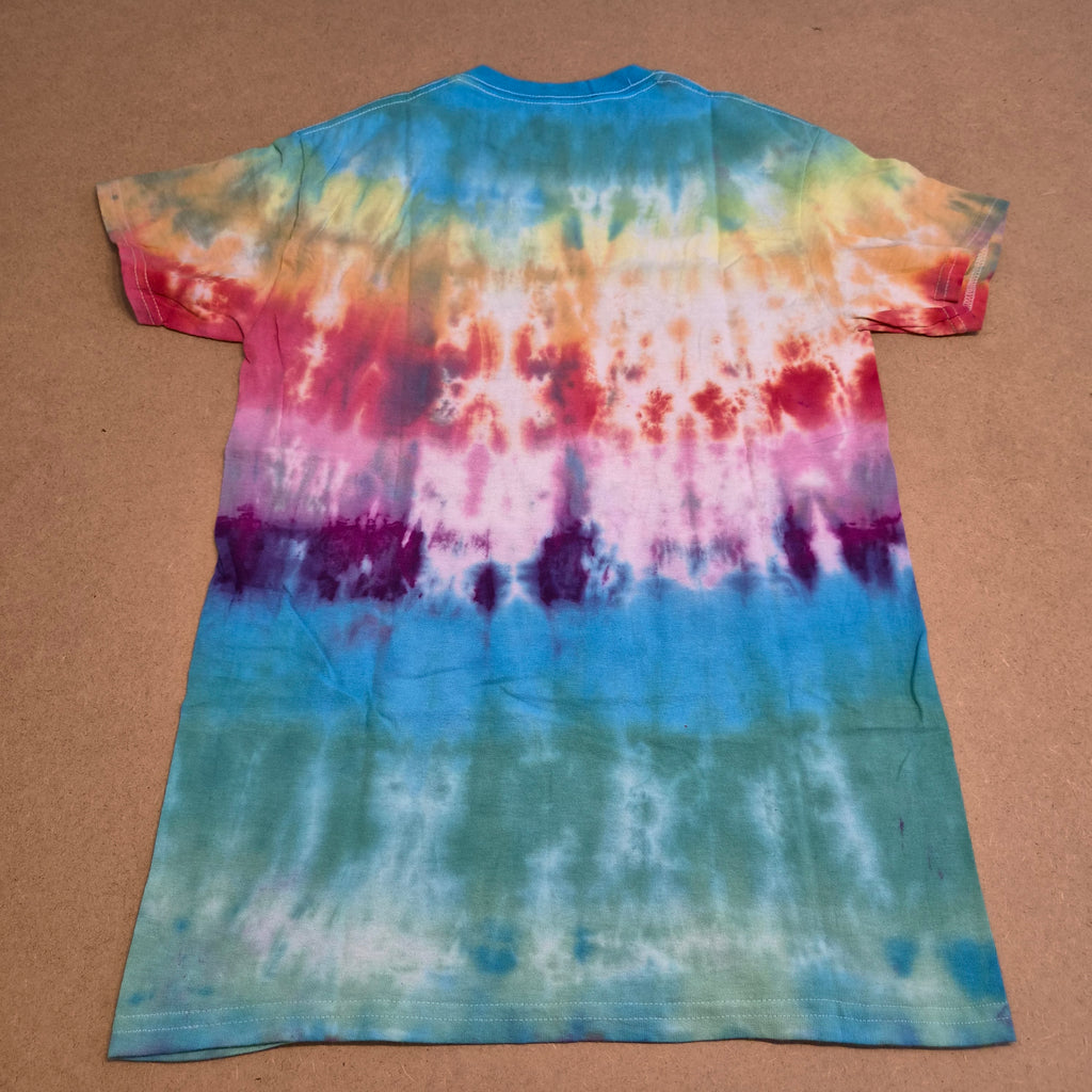 T-shirt Tie-Dye Arc-en-Ciel Gildan — Taille S