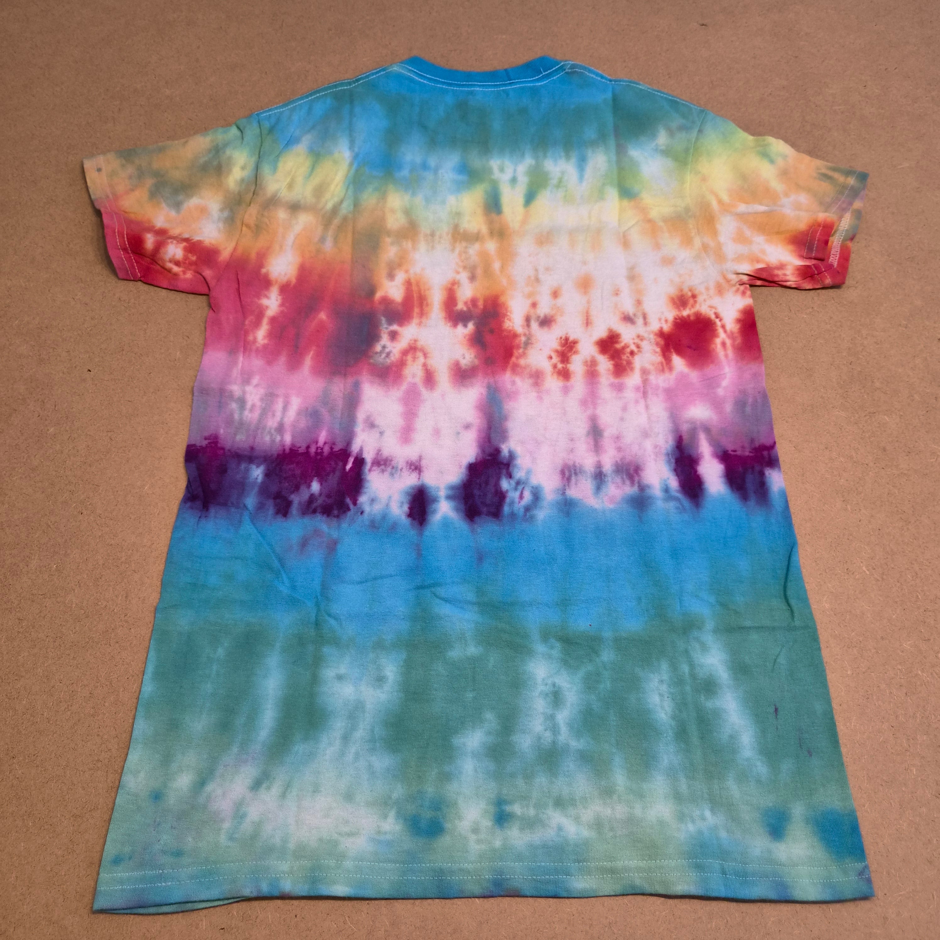 T-shirt Tie-Dye Arc-en-Ciel Gildan — Taille S