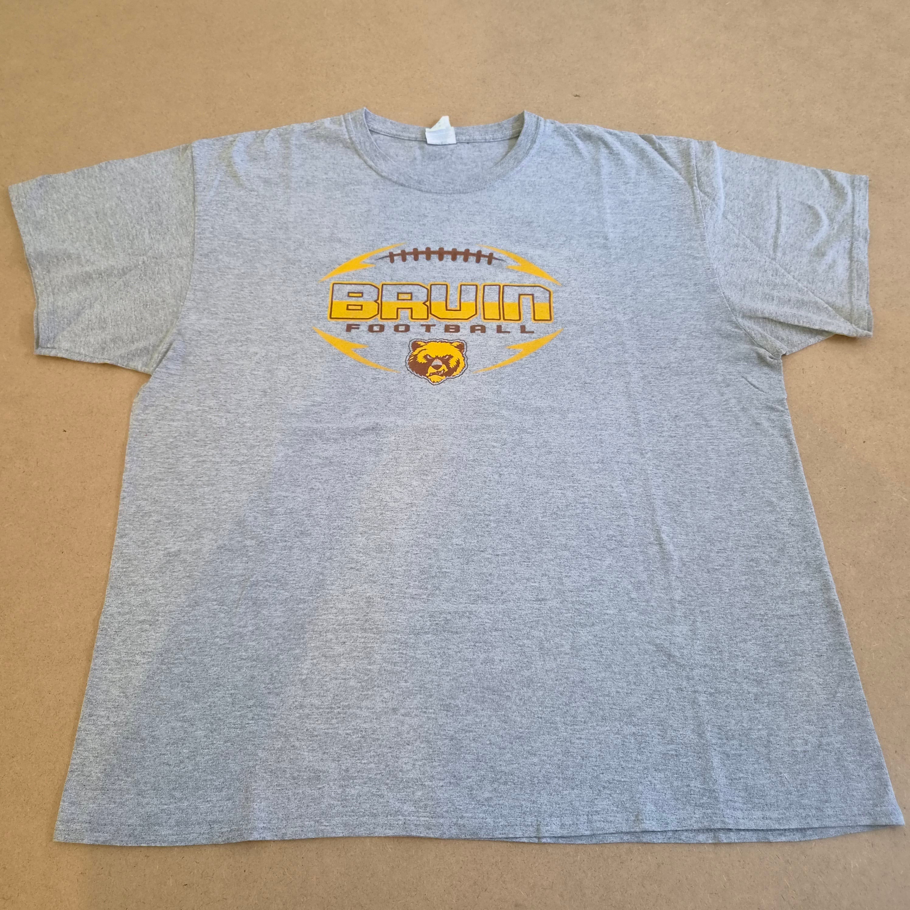 T-shirt Graphique Bruin Football Port & Company — Gris Chiné — Taille XL