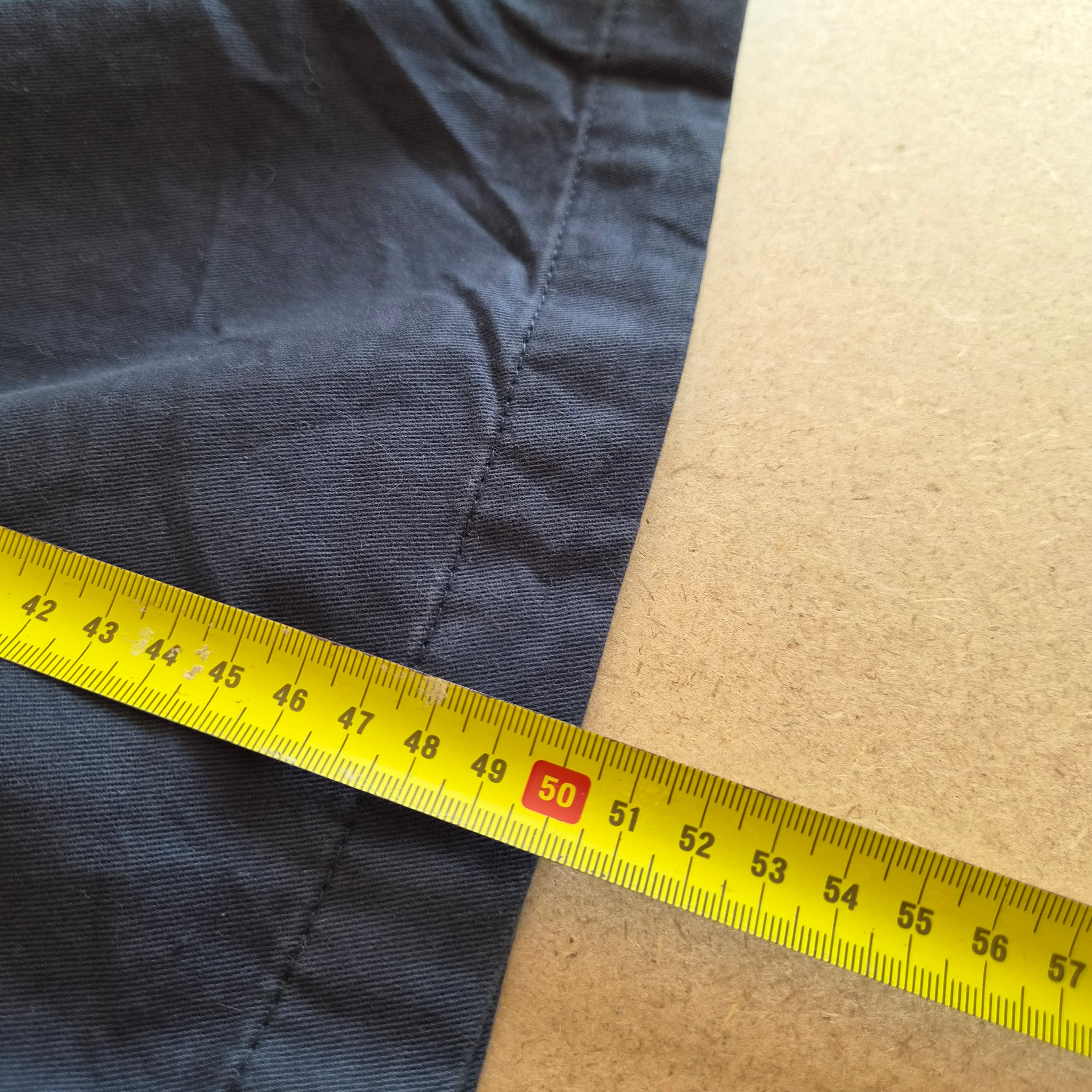 Short Chino Chaps Pleat Front Bleu Marine — Waist 36 FR 46 — NEUF AVEC ÉTIQUETTE