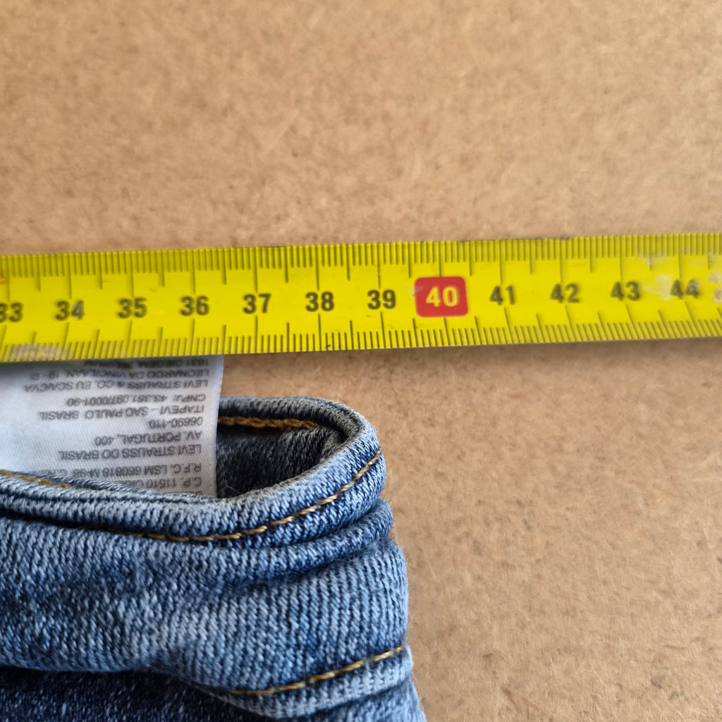 Jean Levi's 711 Skinny Bleu Délavé — W30 FR40