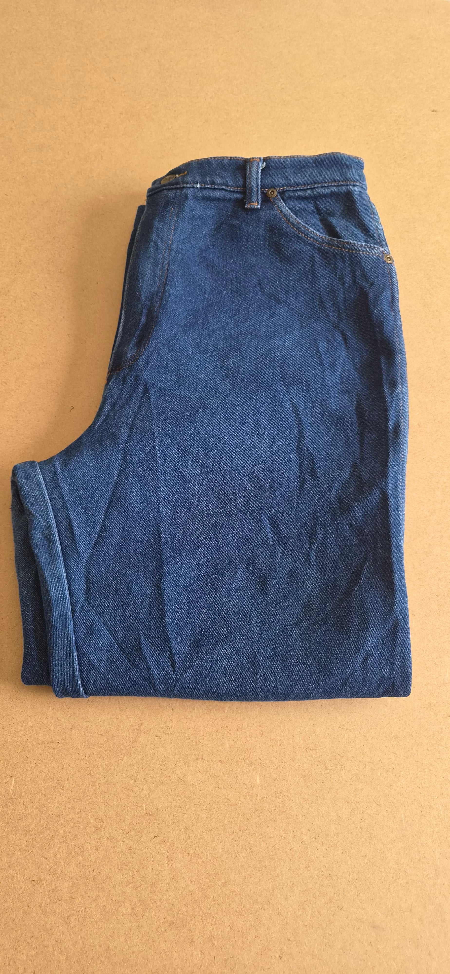 Jean vintage Wrangler Bleu Moyen Taille Haute — Taille 18 US / FR 40-42 — Made in USA