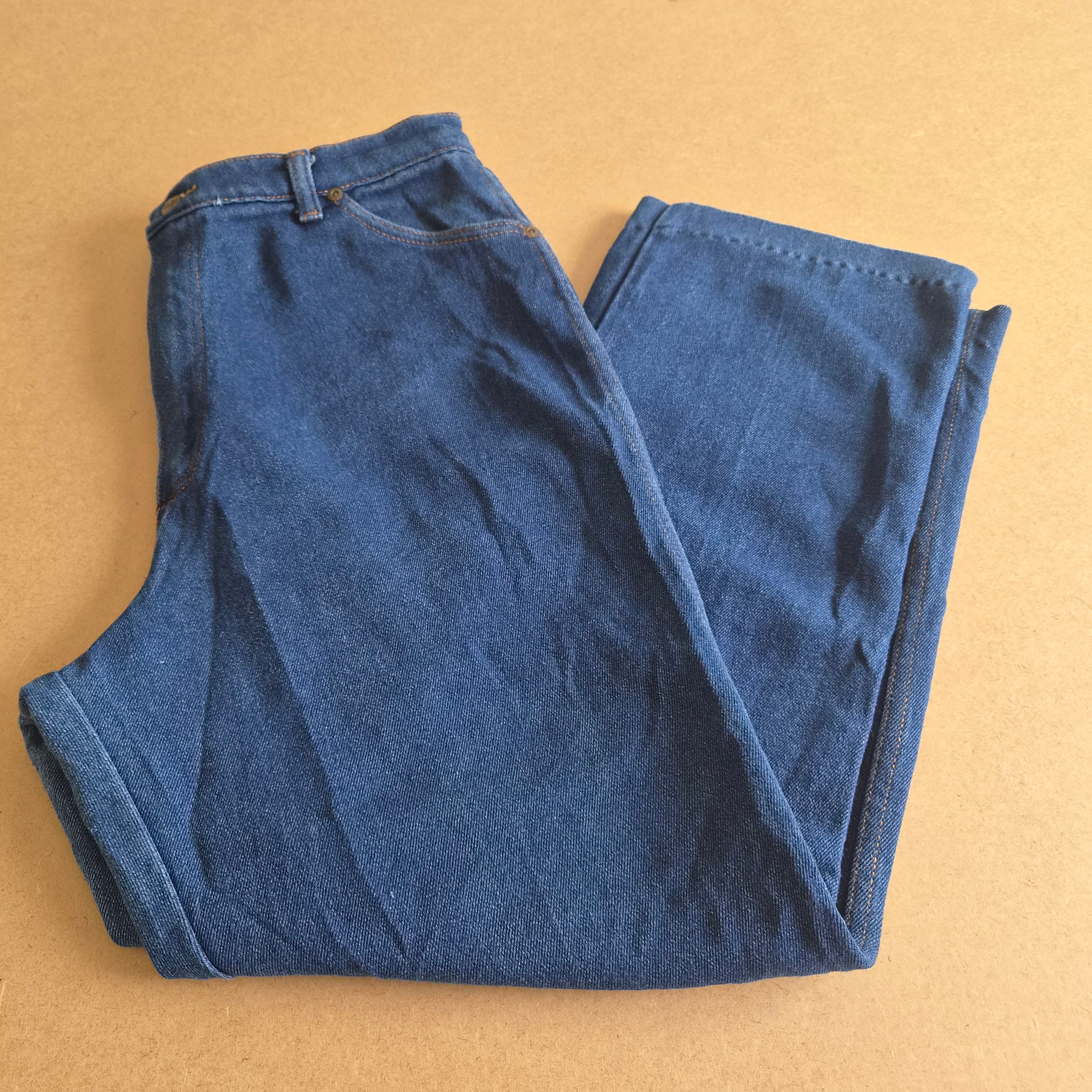 Jean vintage Wrangler Bleu Moyen Taille Haute — Taille 18 US / FR 40-42 — Made in USA