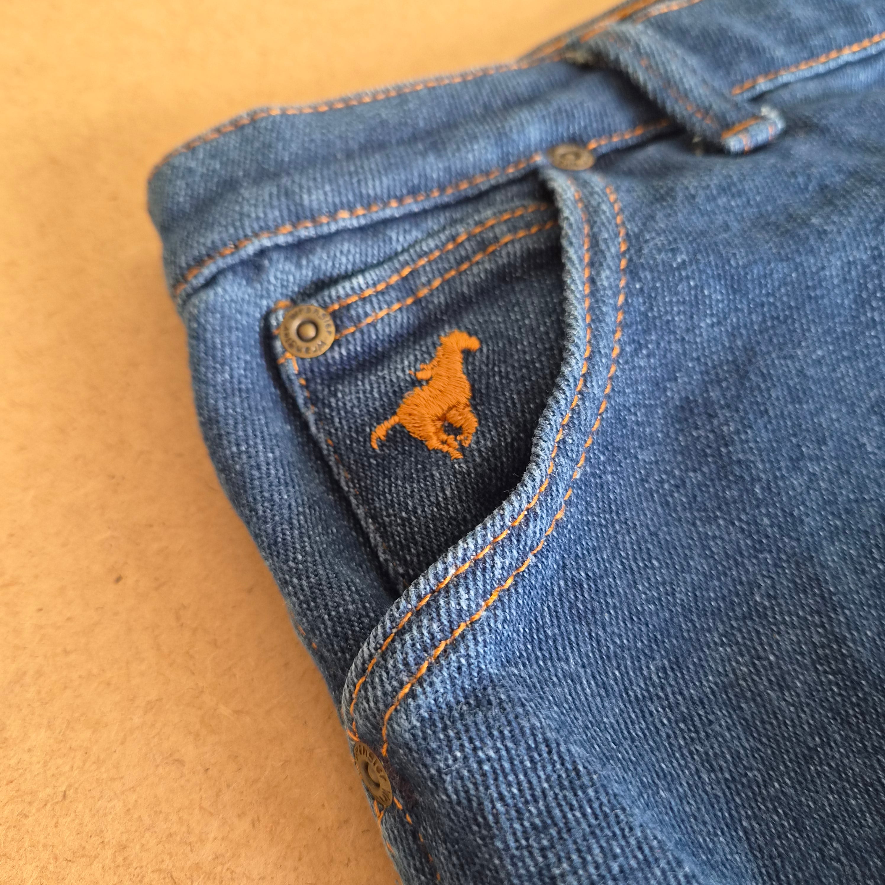 Jean vintage Wrangler Bleu Moyen Taille Haute — Taille 18 US / FR 40-42 — Made in USA