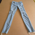 Jean Levi's 720 High Rise Super Skinny Ripped Bleu Clair — W26 / FR 34-36 — Très bon état