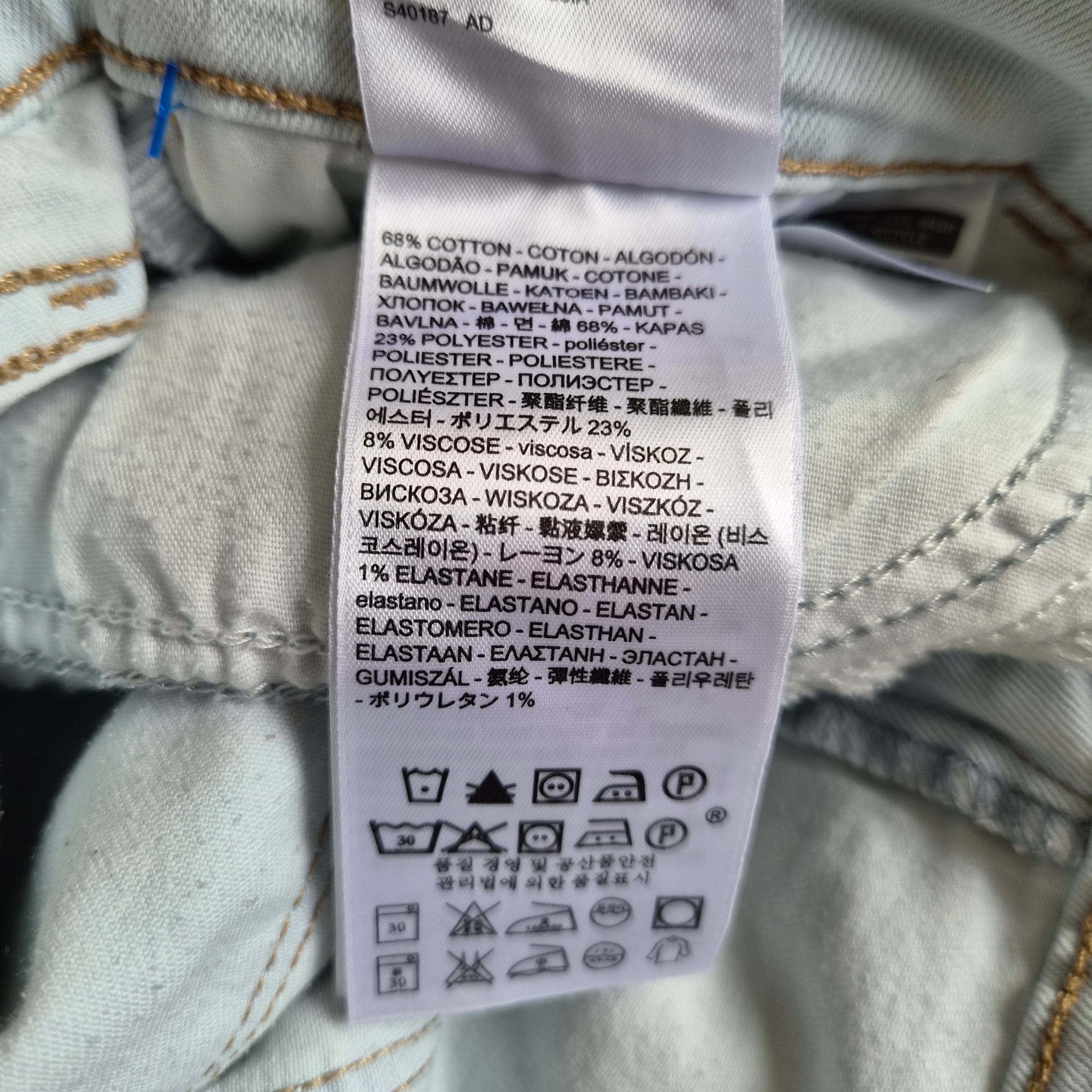 Jean Levi's 710 Super Skinny Bleu Clair — W31  FR 40/42— Très bon état