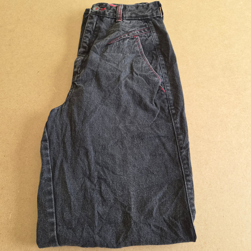 Jean vintage Wrangler gris anthracite — Taille 9 US  FR 32 — Made in USA — Bon état