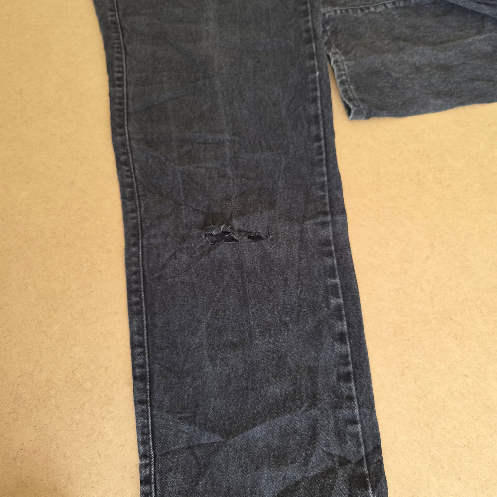 Jean vintage Wrangler gris anthracite — Taille 9 US  FR 32 — Made in USA — Bon état