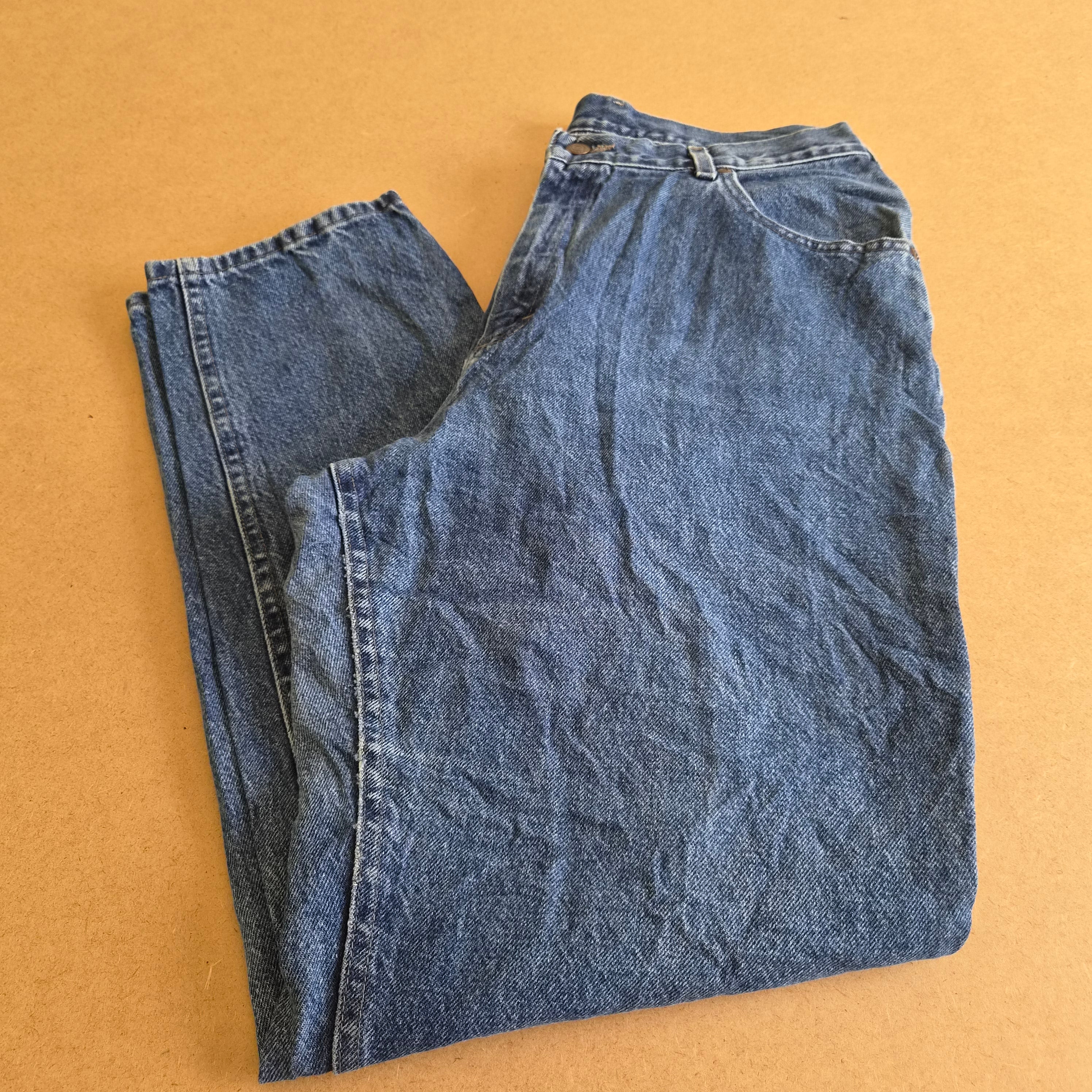 Jean Vintage Taille Haute Pur Coton – Lee (90s) TAILLE 16M - FR 40