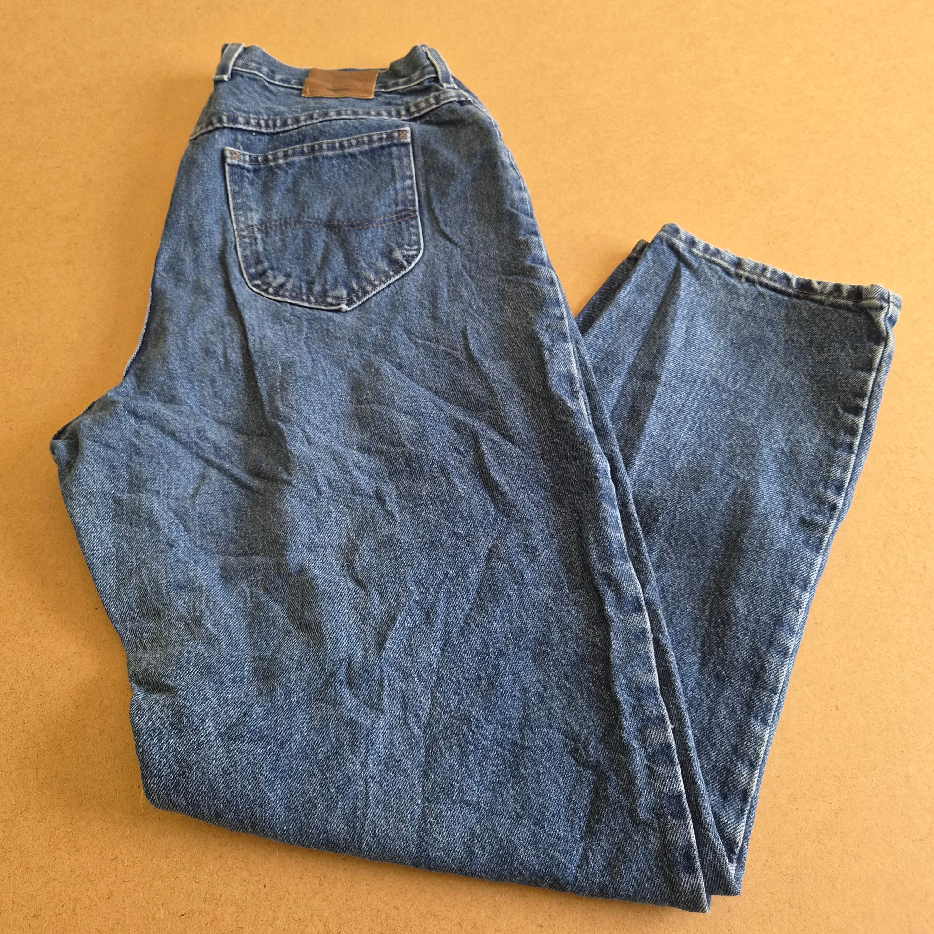 Jean Vintage Taille Haute Pur Coton – Lee (90s) TAILLE 16M - FR 40