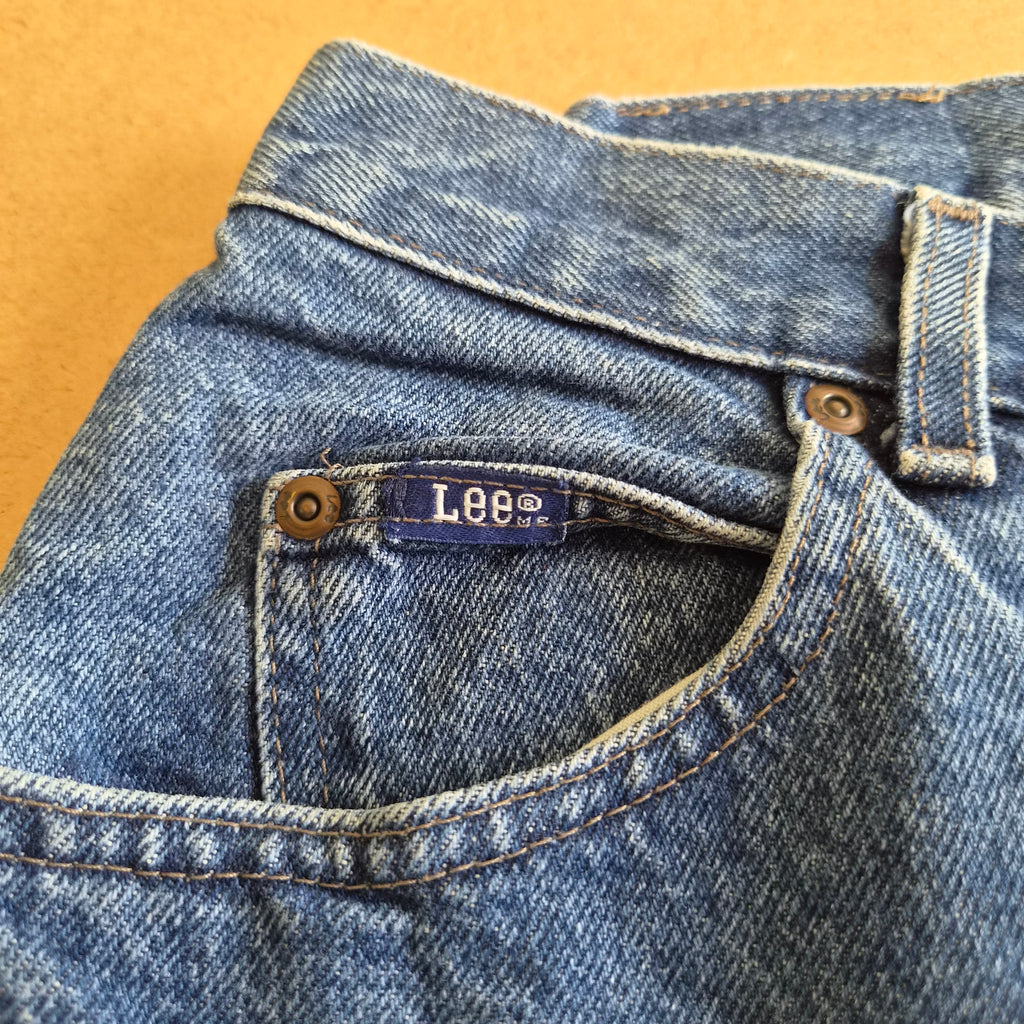 Jean Vintage Taille Haute Pur Coton – Lee (90s) TAILLE 16M - FR 40
