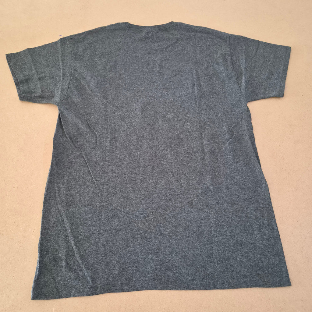 T-shirt UNM Lobos New Mexico Gris Chiné Rose — University of New Mexico — M — 50% Coton 50% Polyester — Très bon état