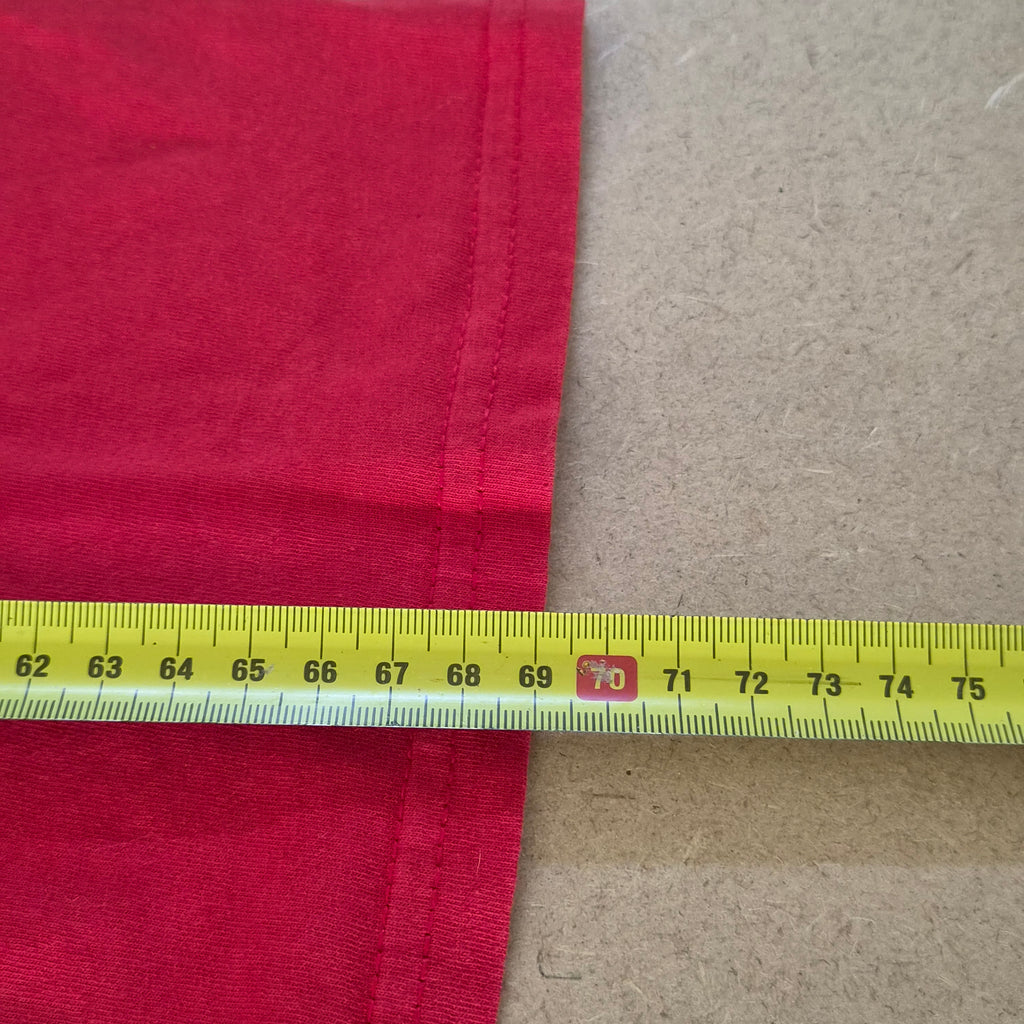 T-shirt Coldwater Cardinals Basketball Rouge — Fruit of the Loom HD Cotton 100% Coton — M — Très bon état