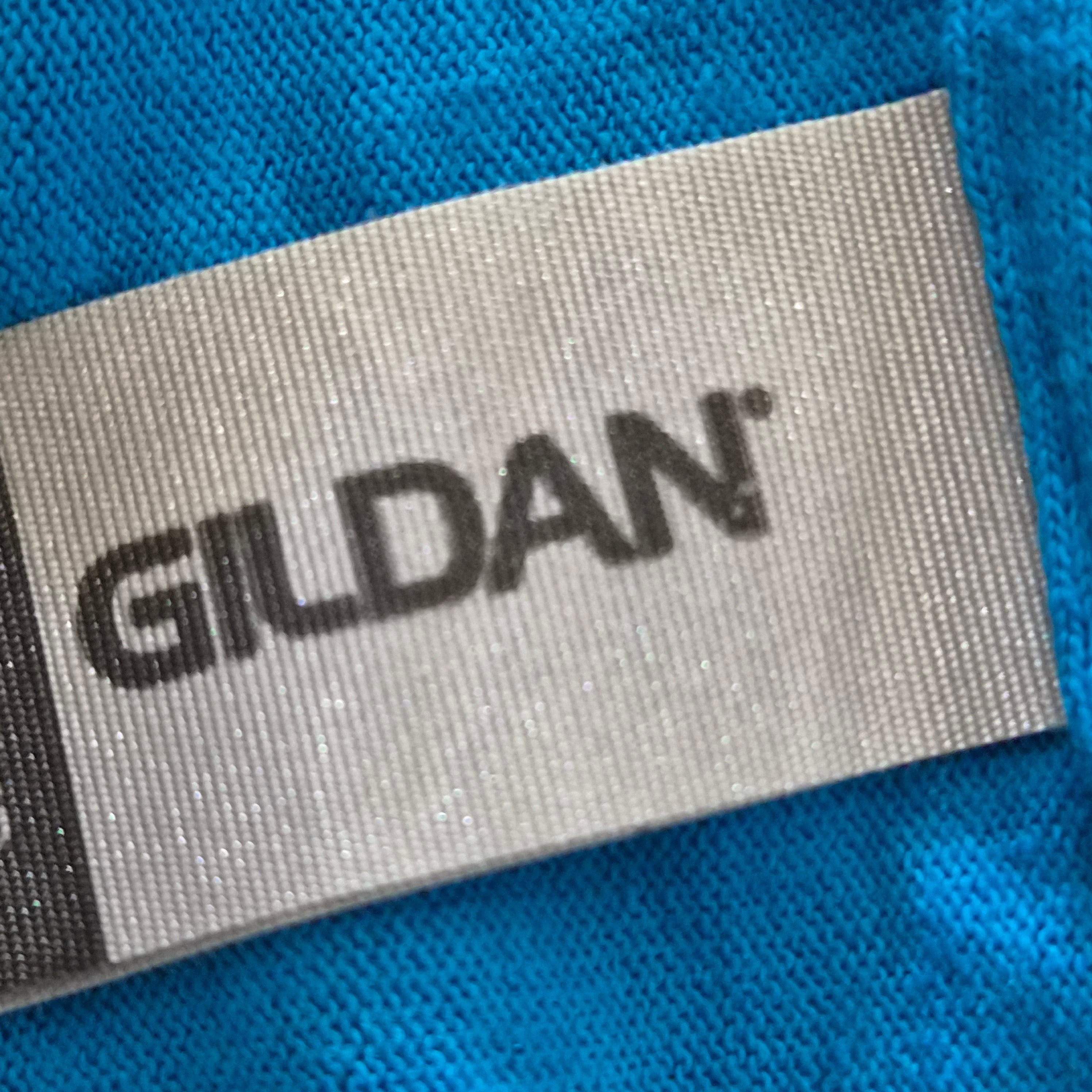 T-shirt Gildan Soccer 2022 Coach Bleu Turquoise — North County Recreation District Fresh Foods — M — Très bon état
