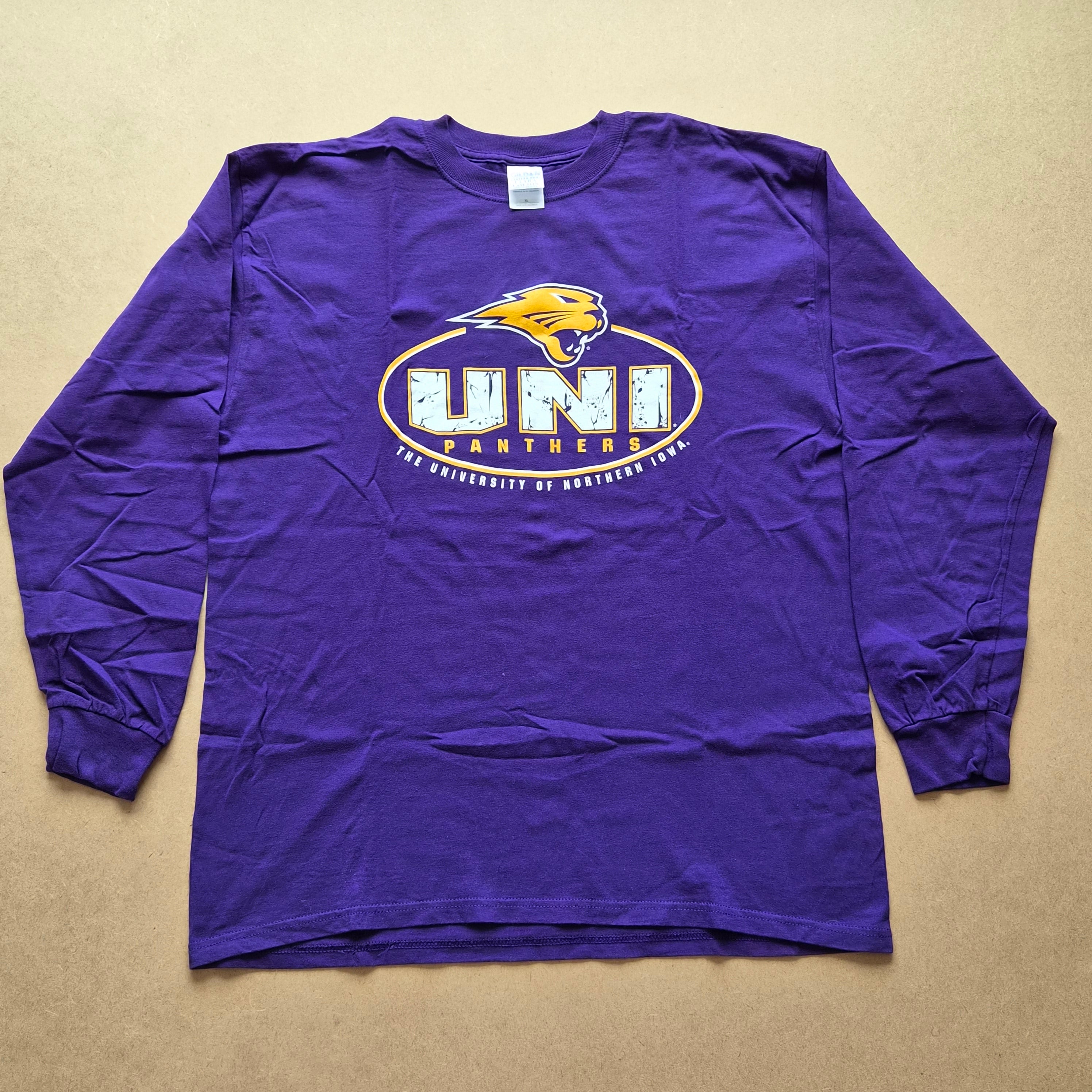 T-shirt Manches Longues "UNI Panthers" – University of Northern Iowa – Taille XL