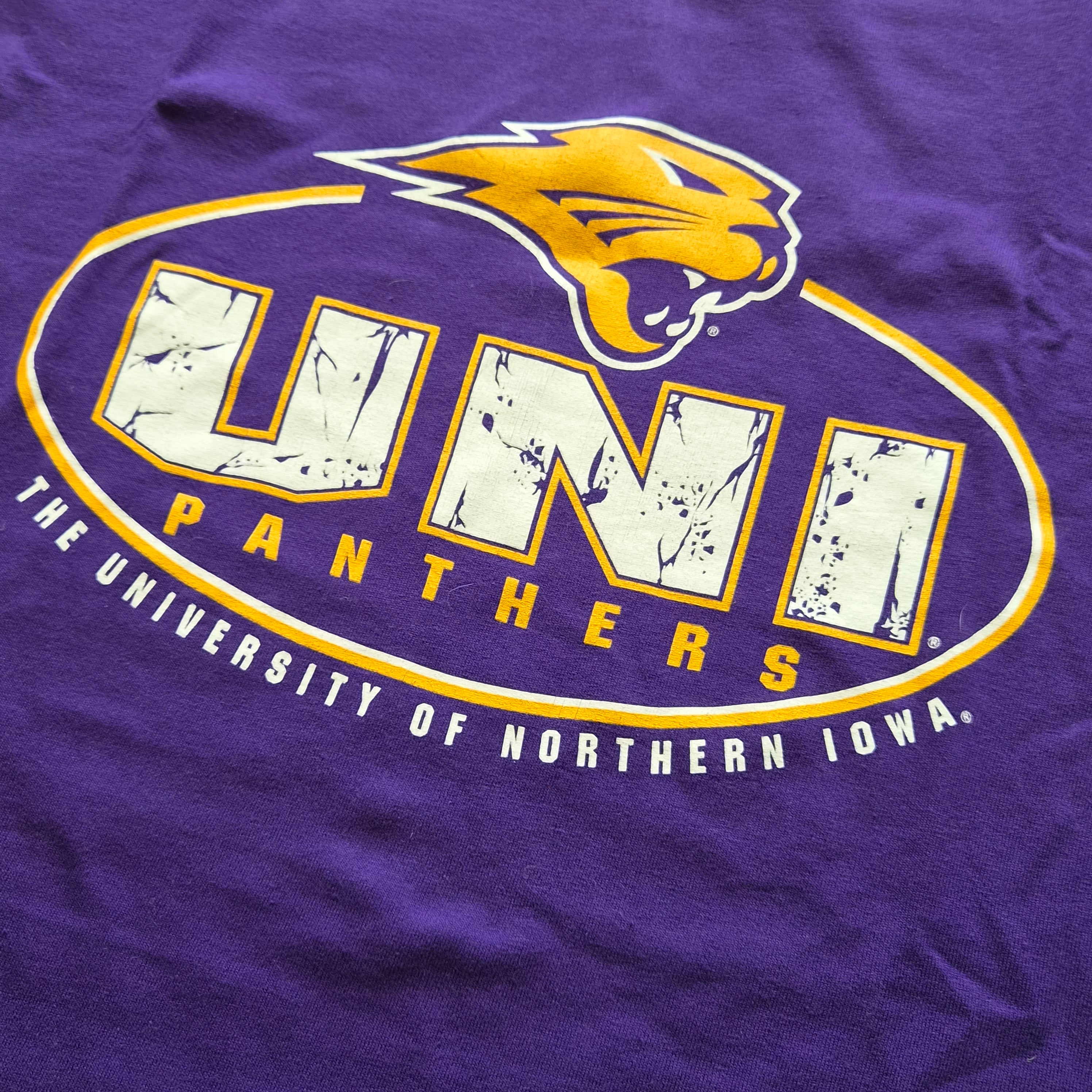 T-shirt Manches Longues "UNI Panthers" – University of Northern Iowa – Taille XL