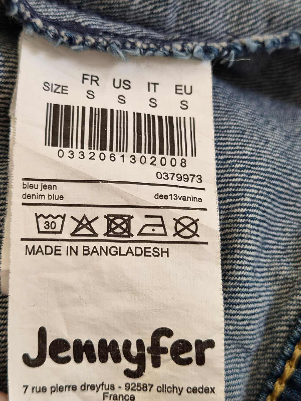 Veste en jean Jennyfer – Taille S